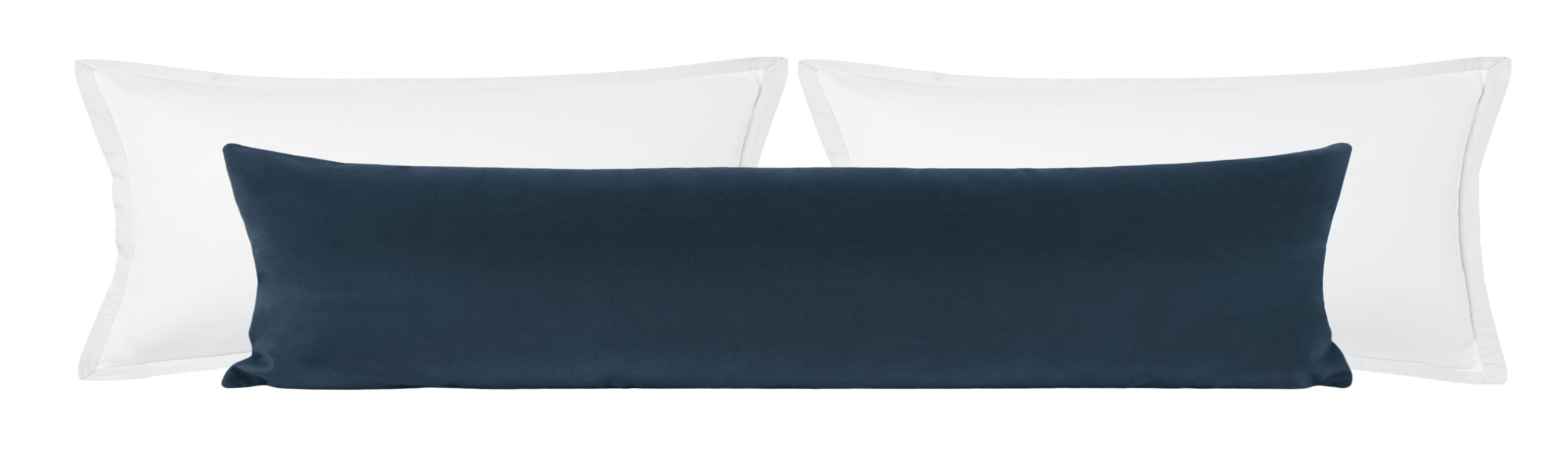 THE XL LUMBAR :: SIGNATURE VELVET // PRUSSIAN BLUE - 14" X 48" - Image 0