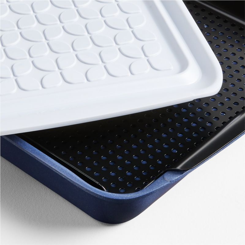 Crate & Barrel 3-Piece Marinating Tray Set - Image 2