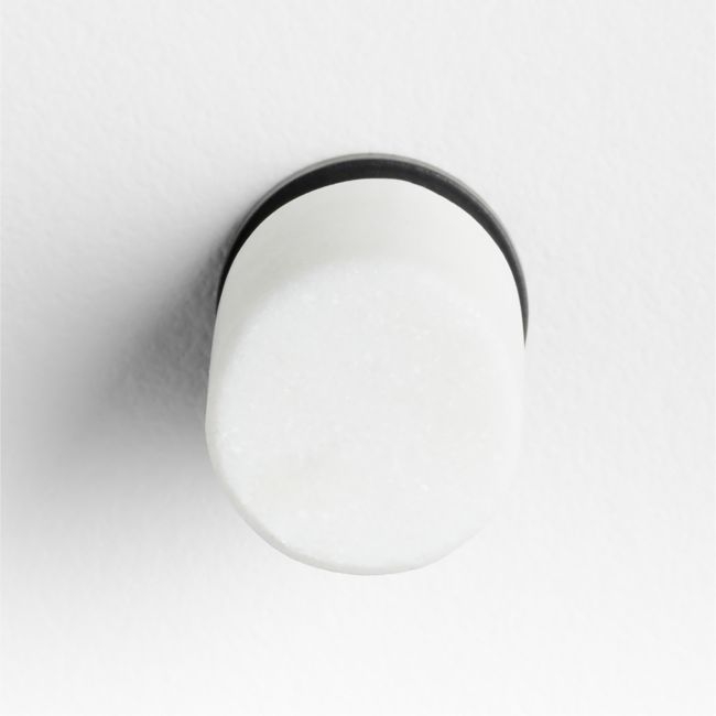 Modern Marble Black Cabinet Knob - Image 0