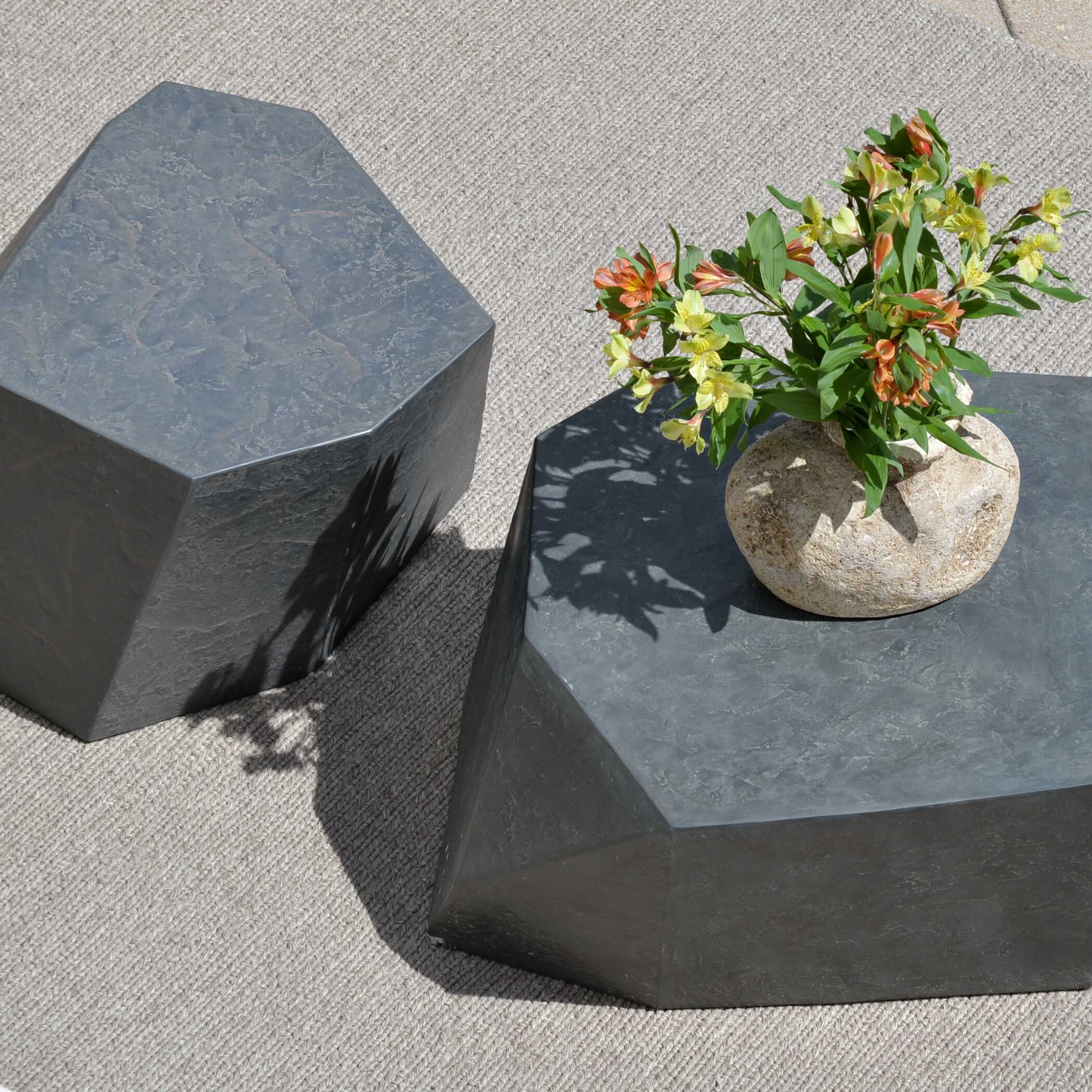 Parra Slate Outdoor Coffee Table - Image 13
