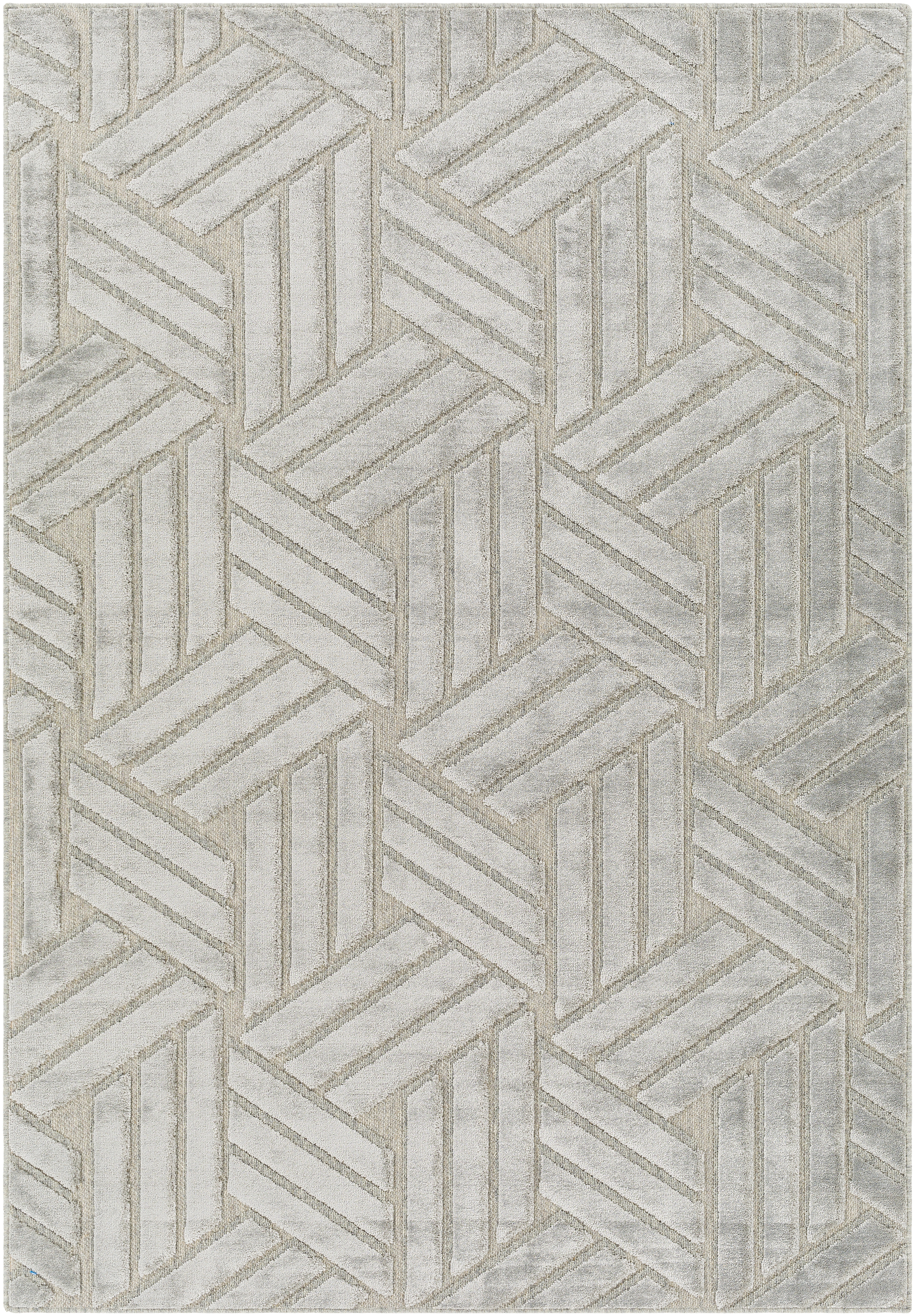 Kingston Beige Indoor 2' x 2'11" Machine Woven Rug - Image 0