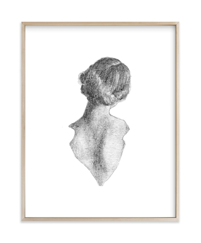 Figure Drawing No.16 Art Print - Image 0