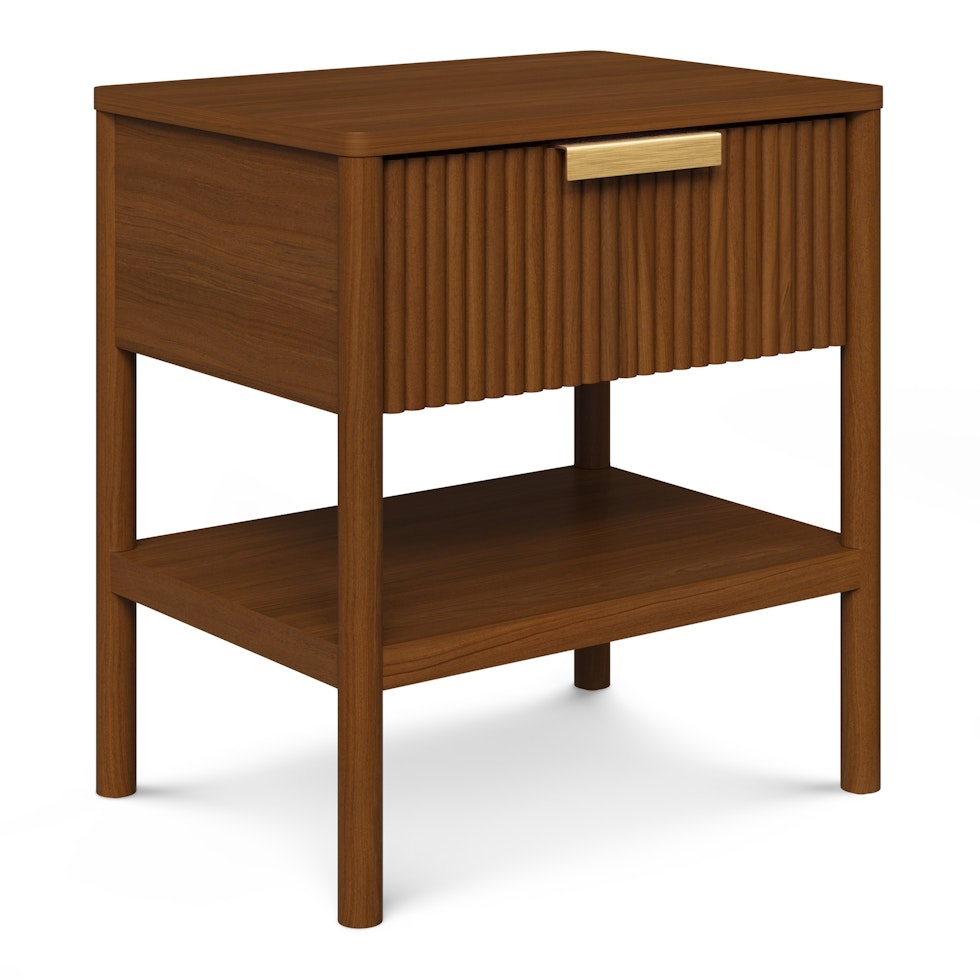 Liv 1-Drawer Nightstand - Walnut - Image 0