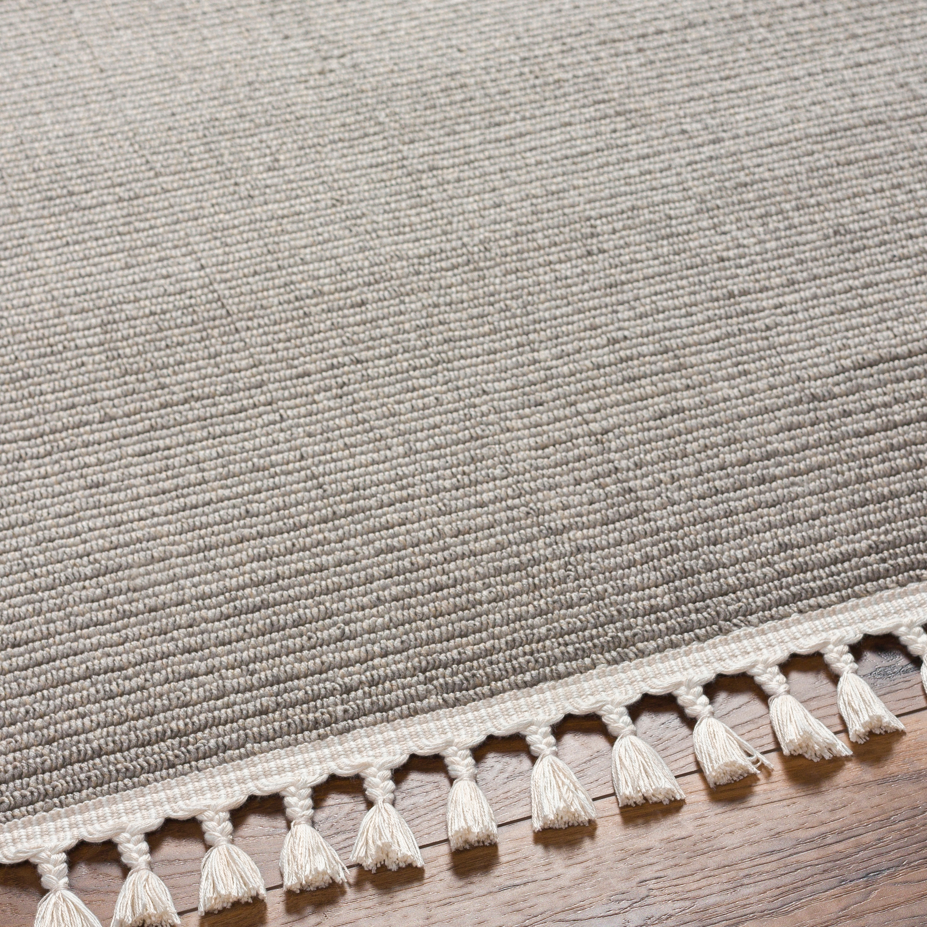 Finland Beige Indoor 9'2" x 12' Machine Woven Rug - Image 3