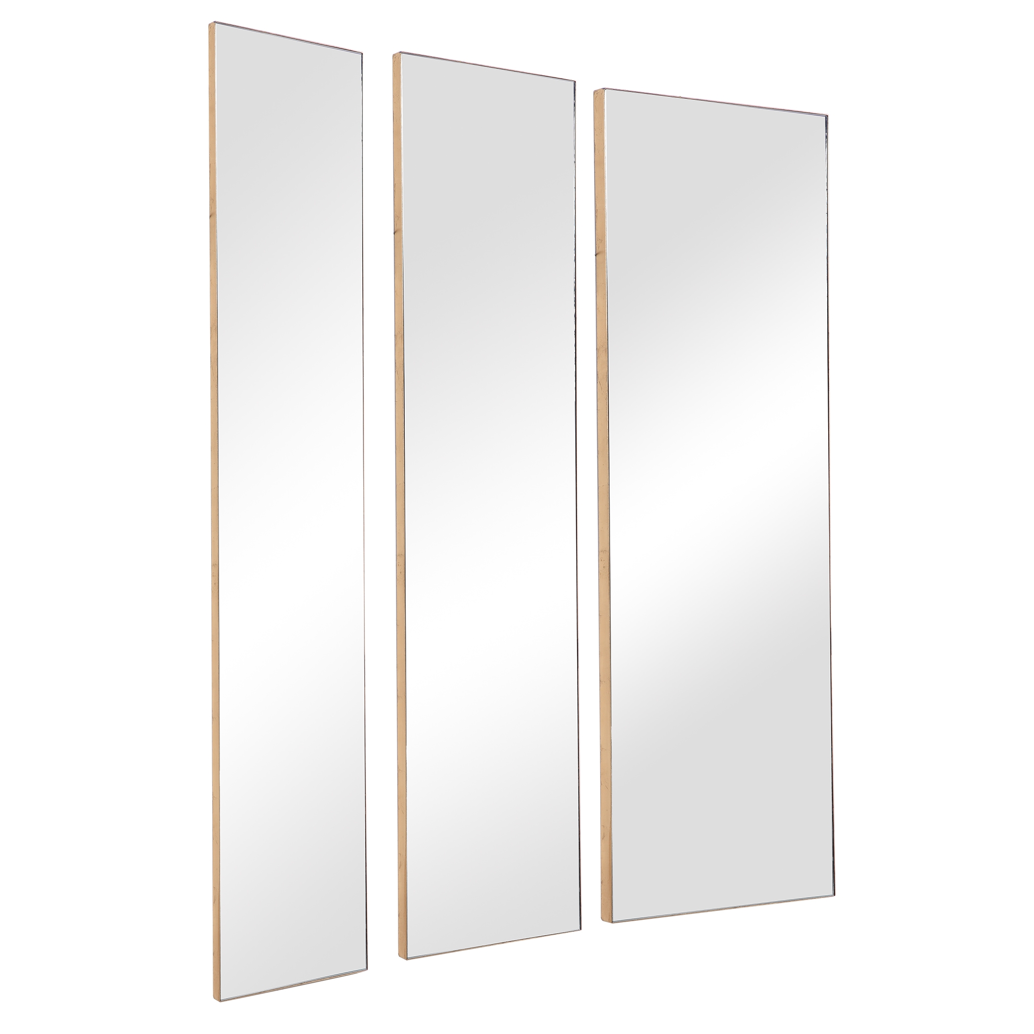 Rowling Gold Mirrors, Set of 3 - Image 3