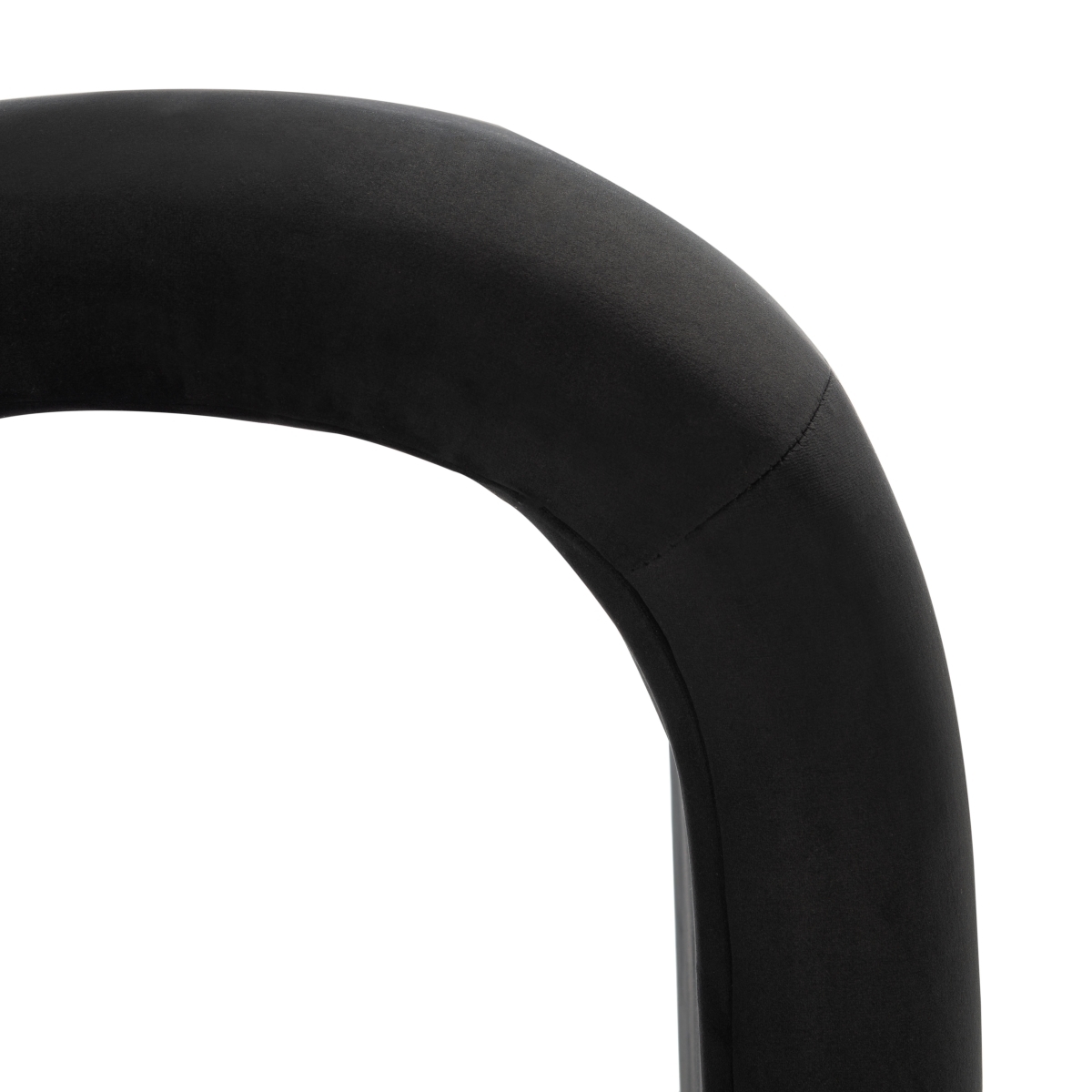 Kibo Ottoman - Black - Safavieh - Image 2