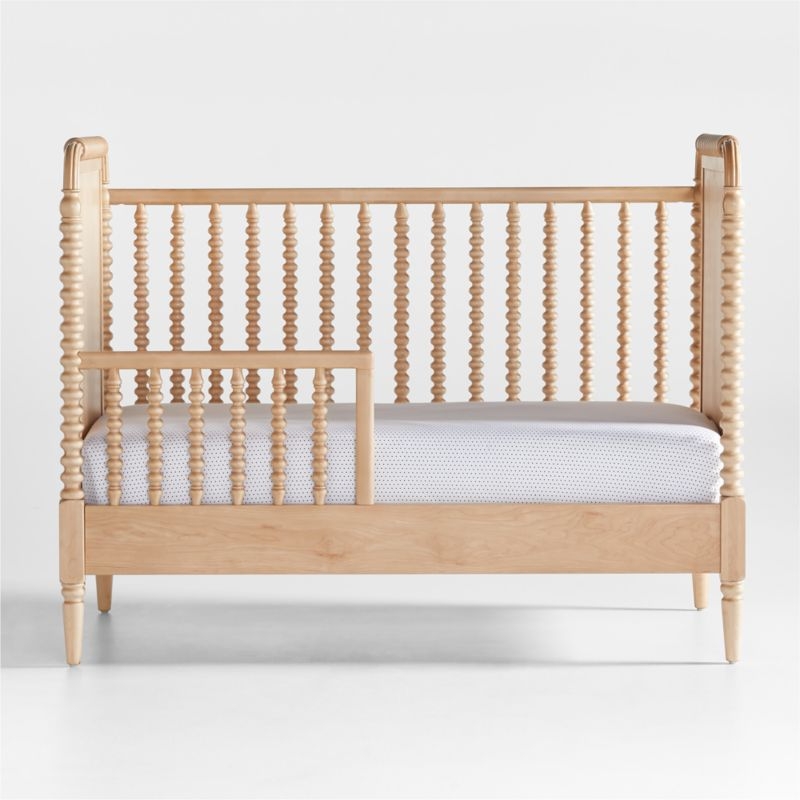 Jenny Lind Maple Wood Spindle Convertible Baby Crib - Image 1