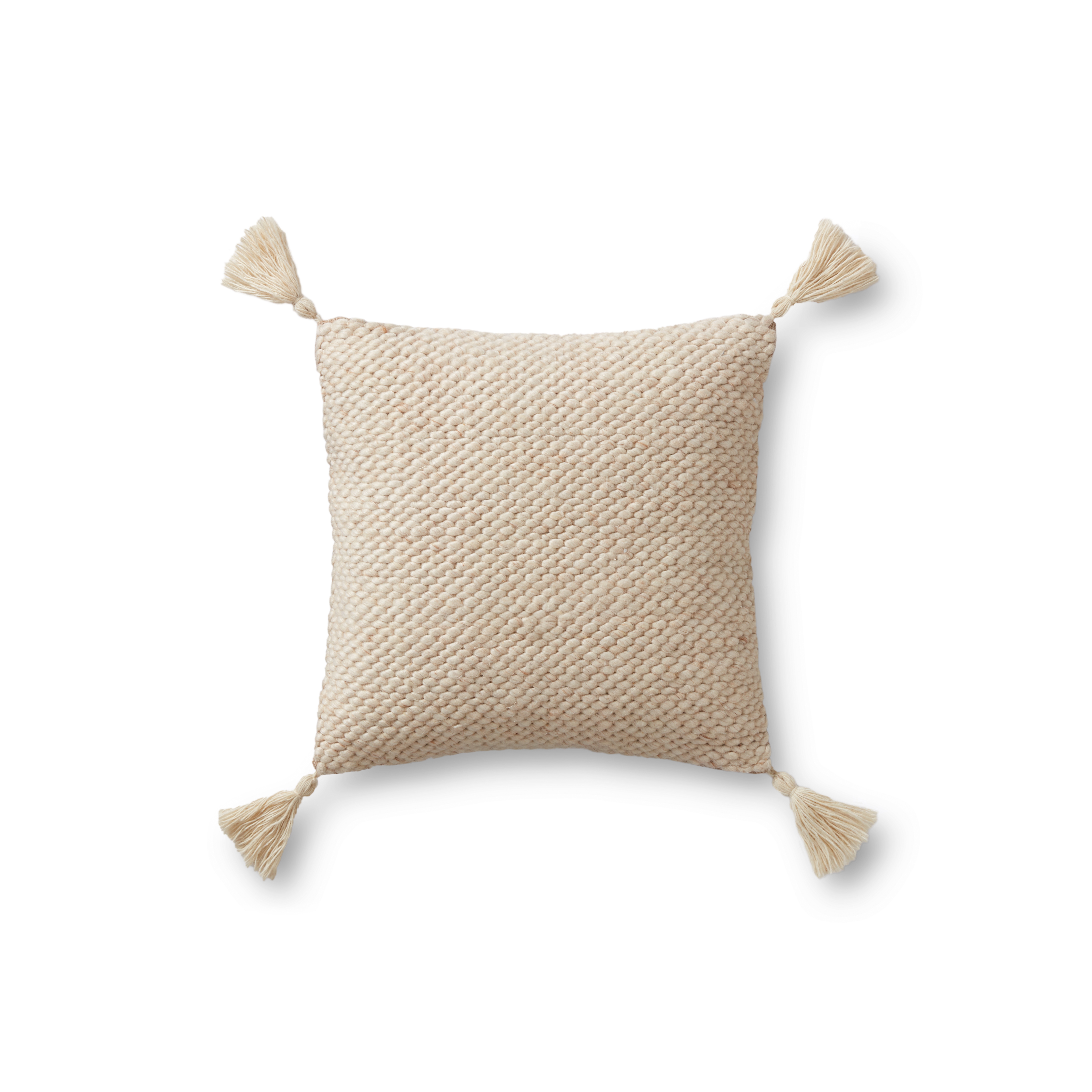 PILLOWS P1178 BEIGE 18" x 18" Cover Only - Image 0