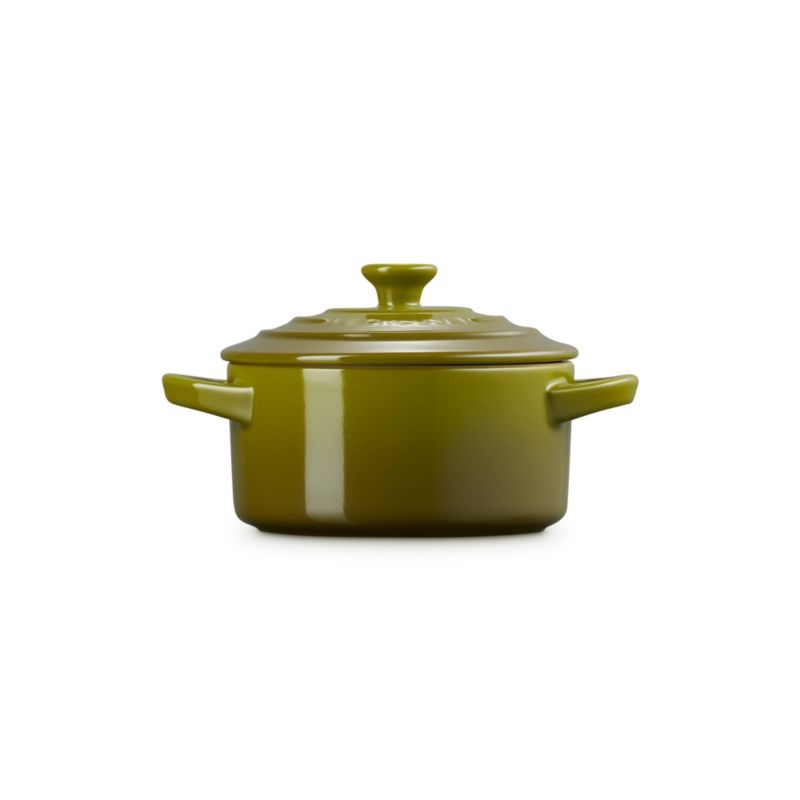 Le Creuset ® 8-Oz. Olive Mini Cocotte - Image 3