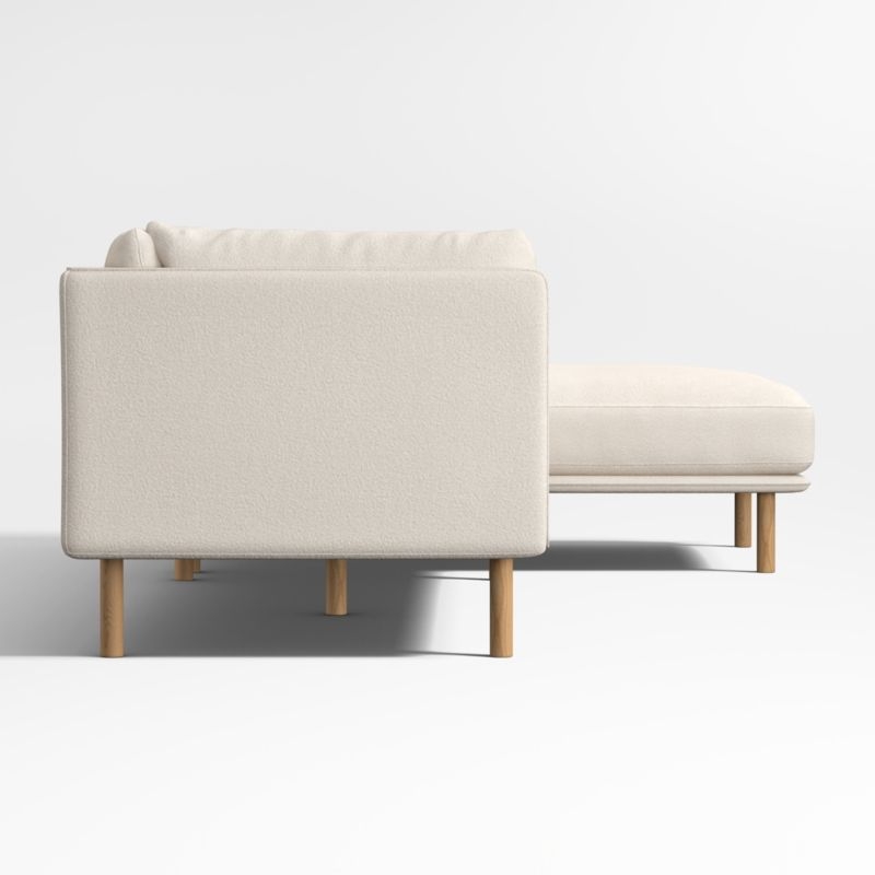 Wells 2-Piece Chaise Sectional Sofa - Image 2
