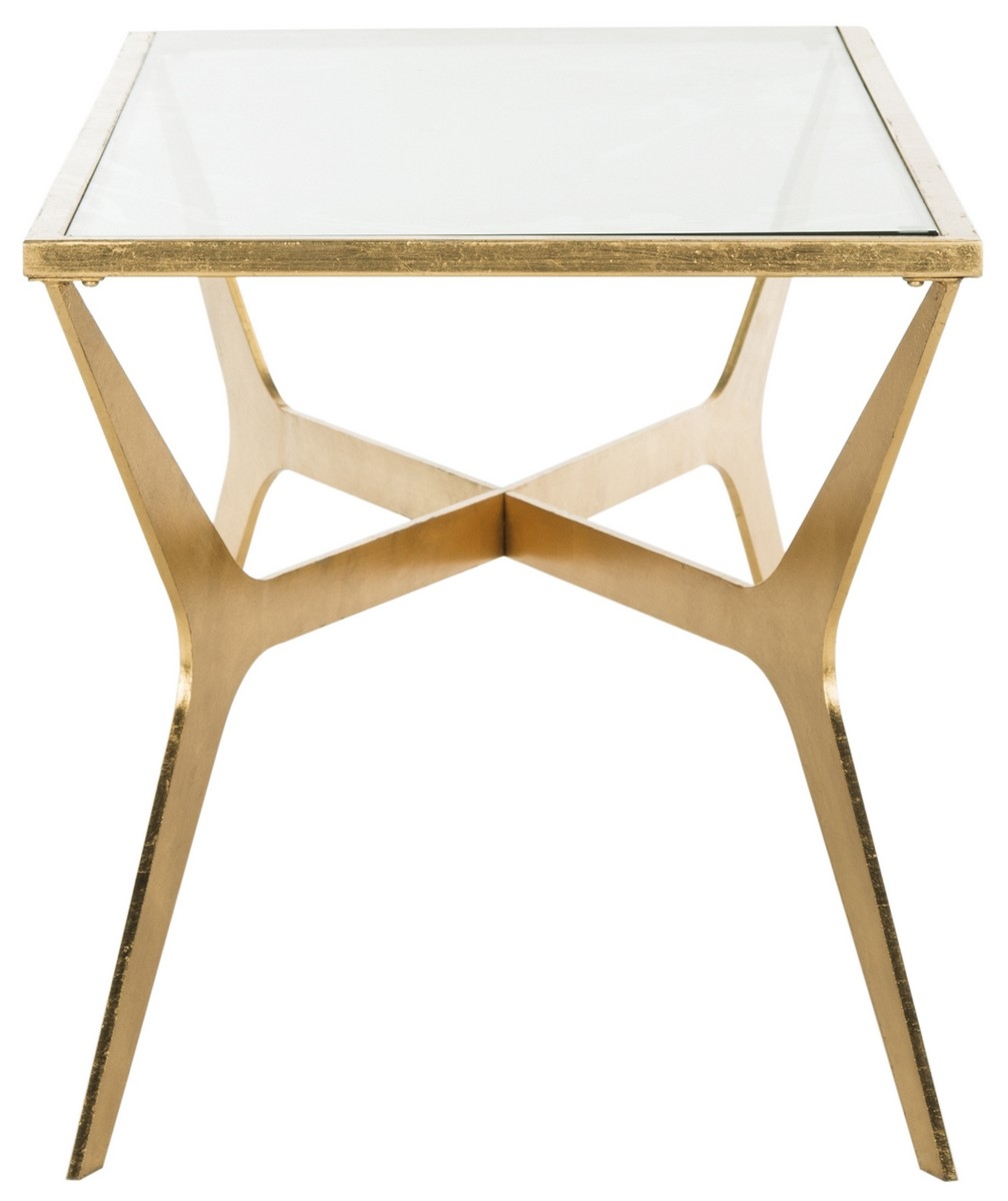 Edythe Coffee Table - Gold/Clear - Arlo Home - Image 3