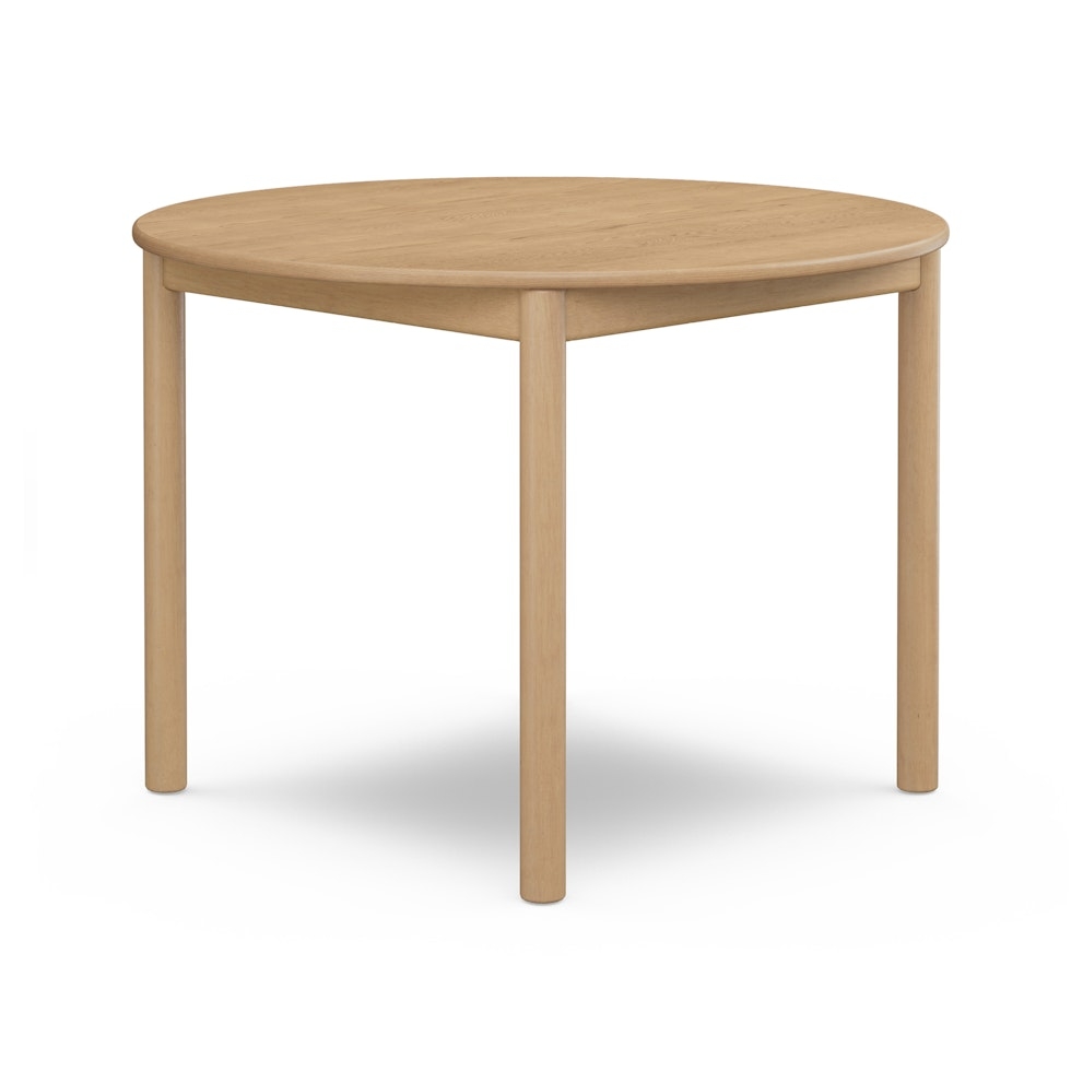 Heidi 42" Round Dining Table - White Oak - Image 2