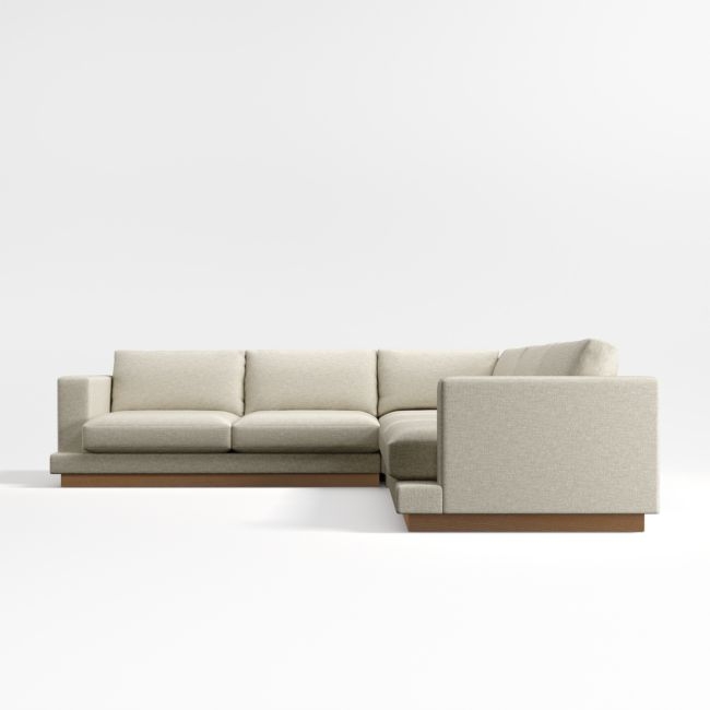 Crate & Barrel Tidal Sectional Sofa - Thumbnail 4
