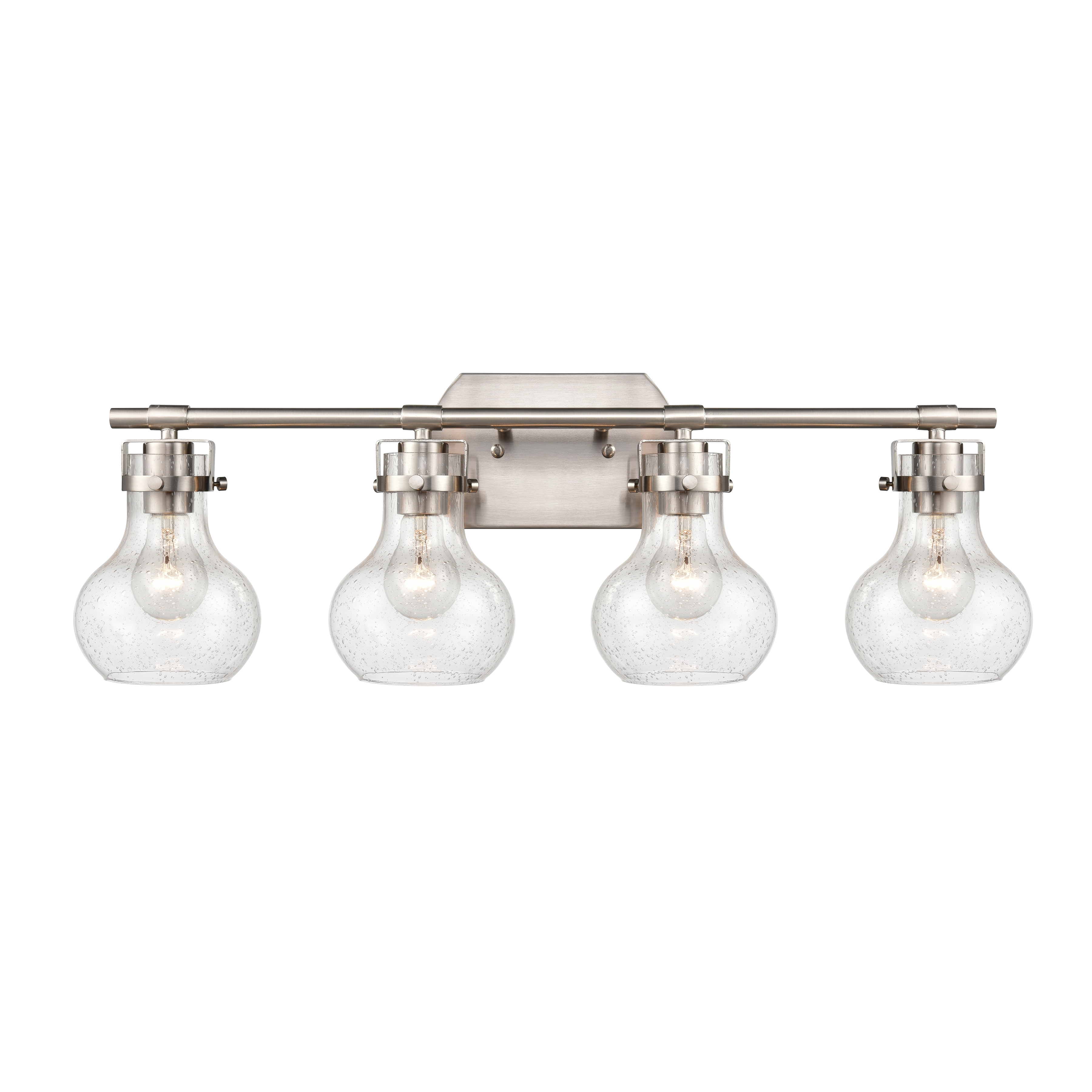 Salamanca 29'' Wide 4-Light Vanity Light - Satin Nickel - Image 0