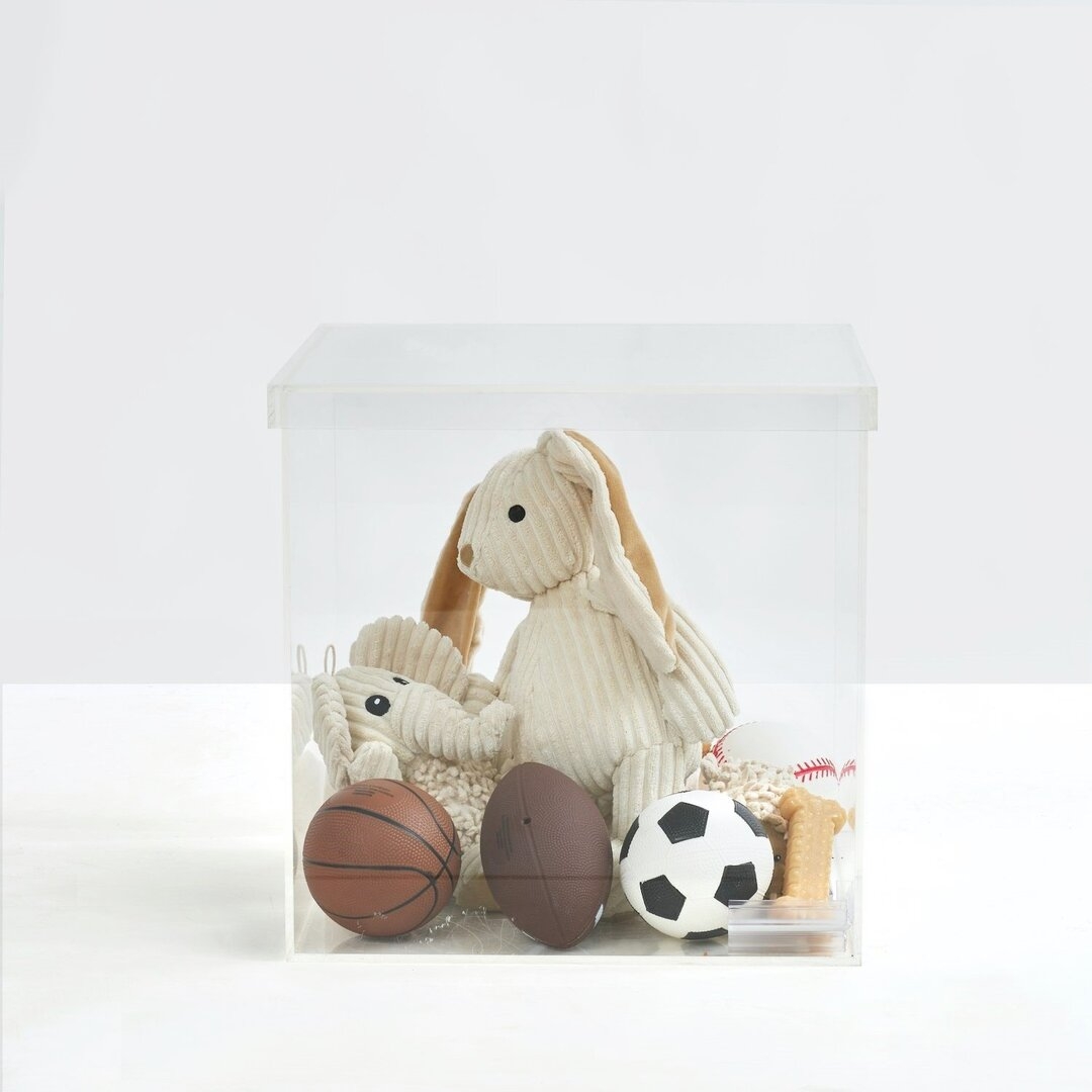 Hiddin Clear Acrylic Toy Box - Image 0