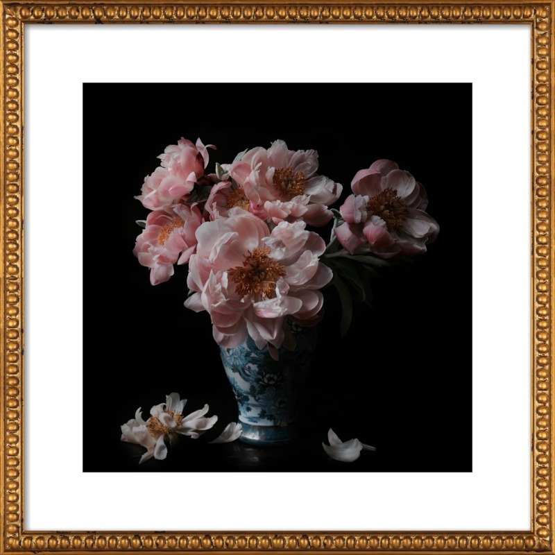 Pink Peonies  by Lucy Snowe for Artfully Walls - Image 0