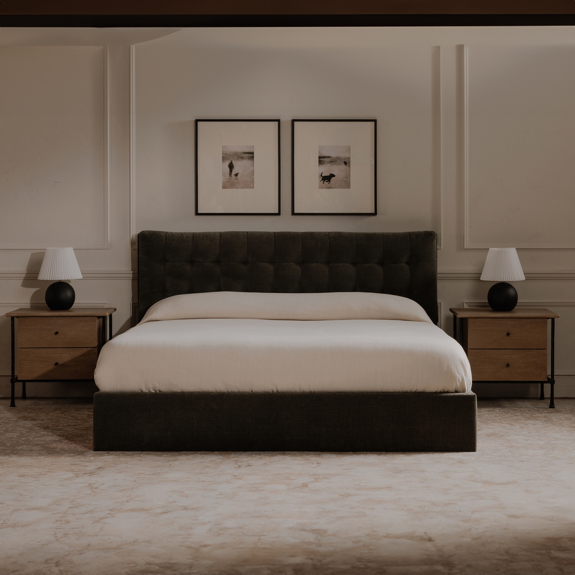 Rene Nightstand Brown - Image 7