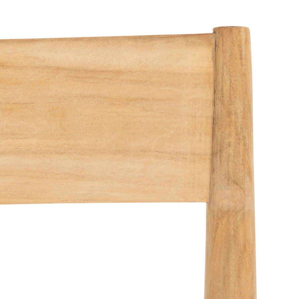 Pranit Dining Chair - White / Natural - Safavieh- SET2 - Image 2