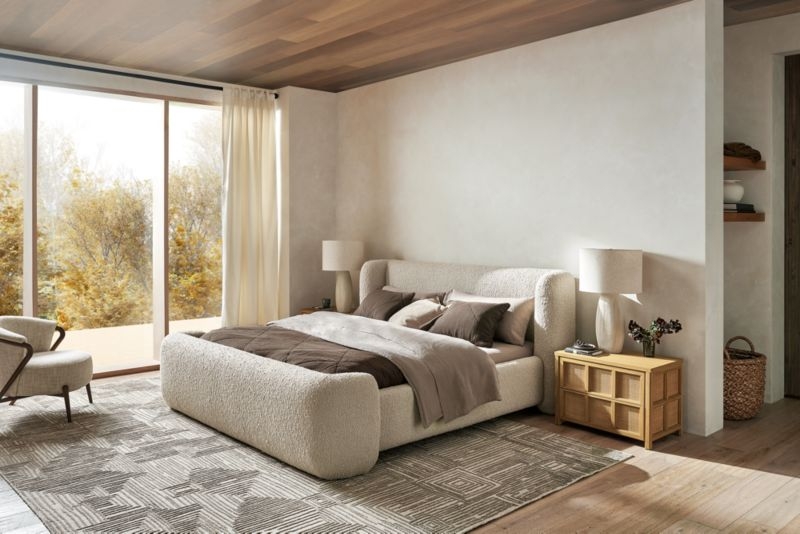 New Natural European Flax ™-Certified Linen Clay Taupe Euro Bed Pillow Sham - Image 1