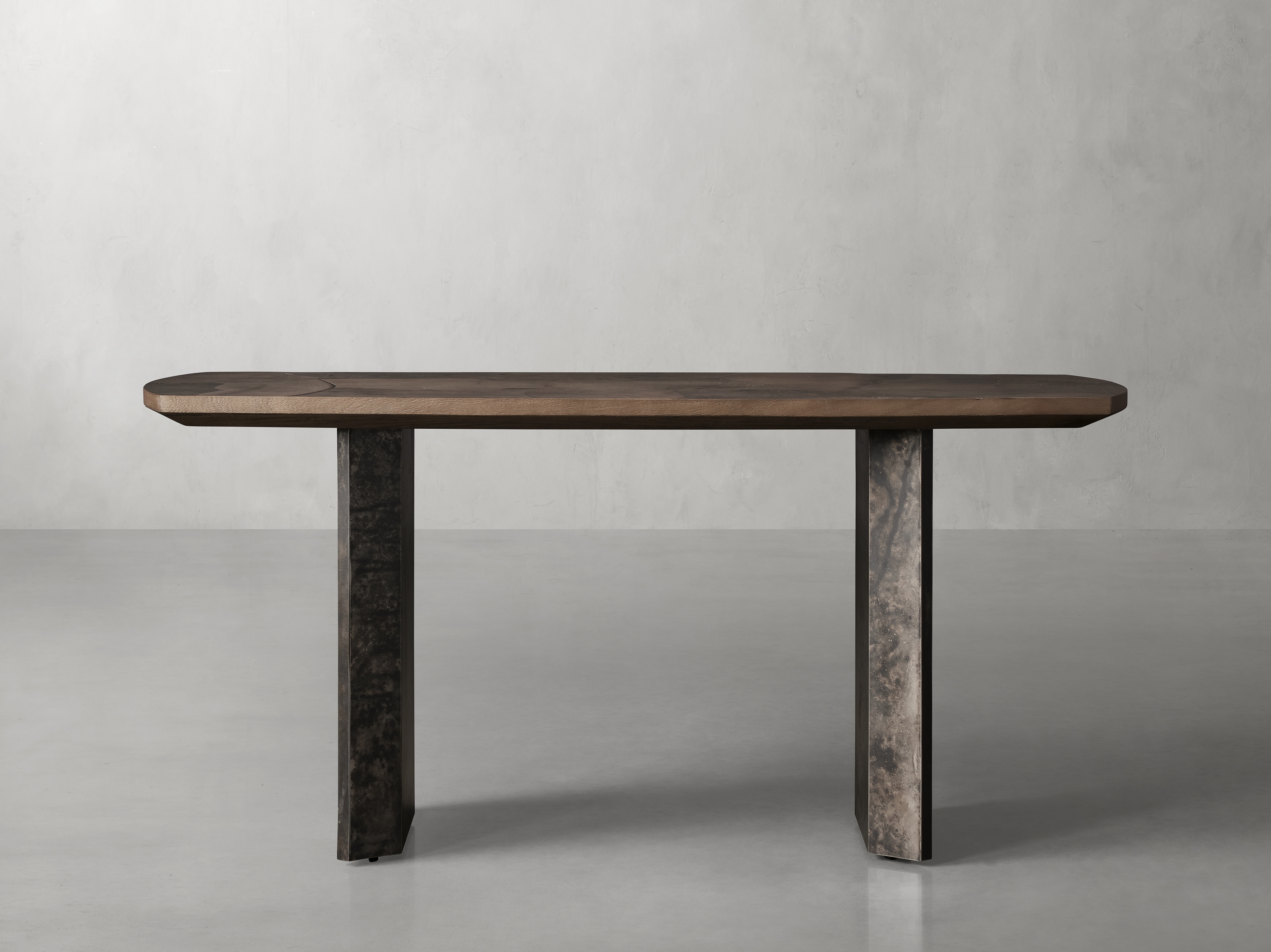 Polanco Console Table in Wood 60" Brown - Image 0