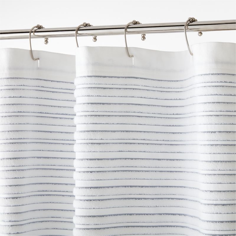 Dedra Organic Cotton Shower Curtain - Image 2