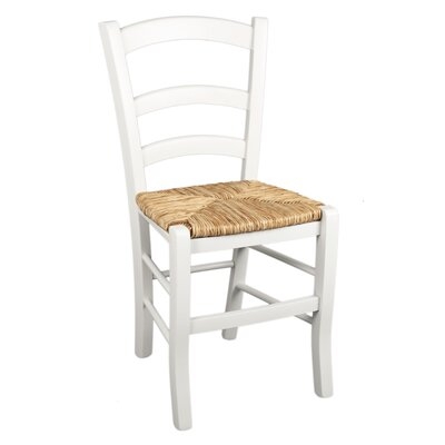 Epiphanie Solid Wood Ladder Back Side Chair - Image 0
