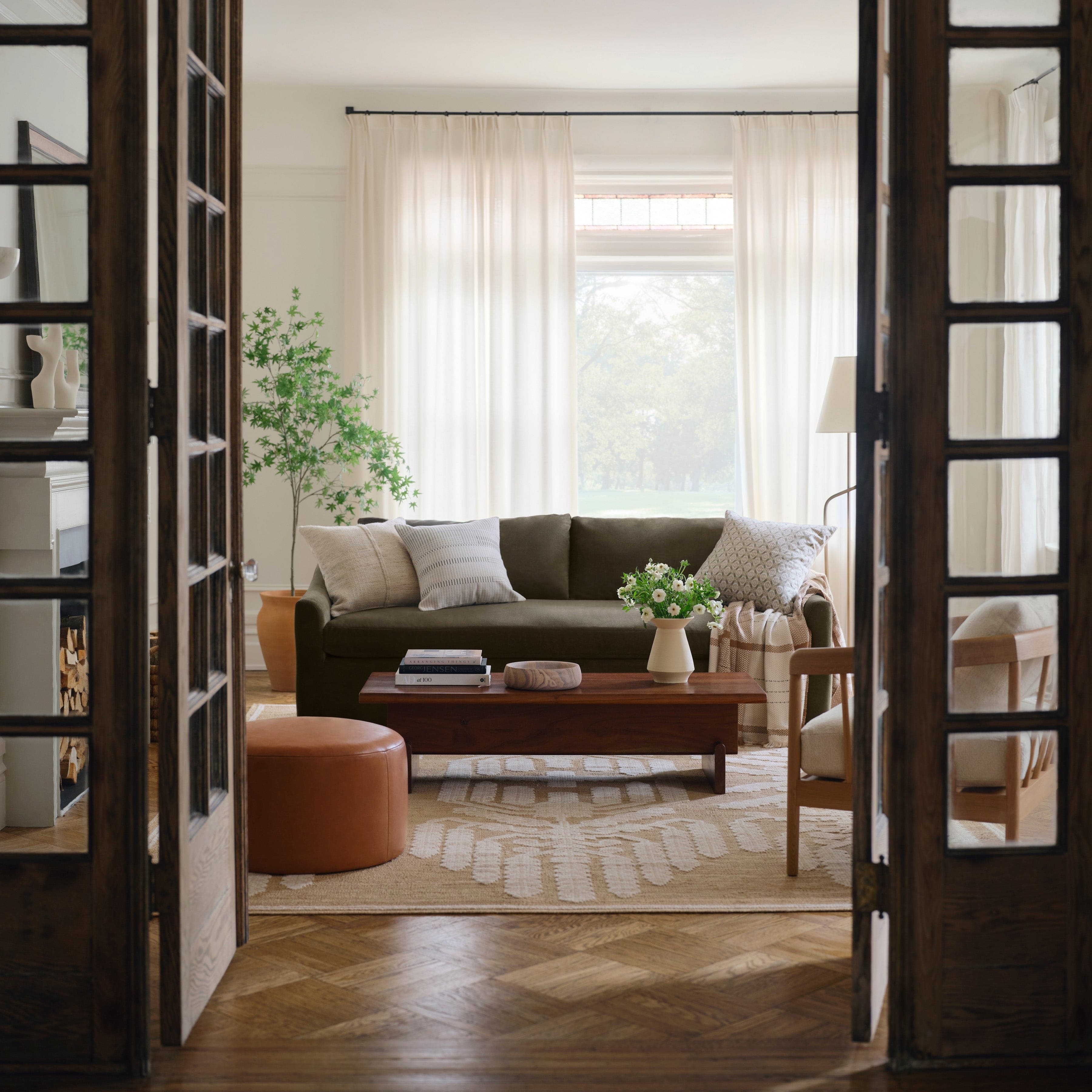 The Citizenry Shakha Hand-Knotted Area Rug | 10' x 14' | Natural - Image 2