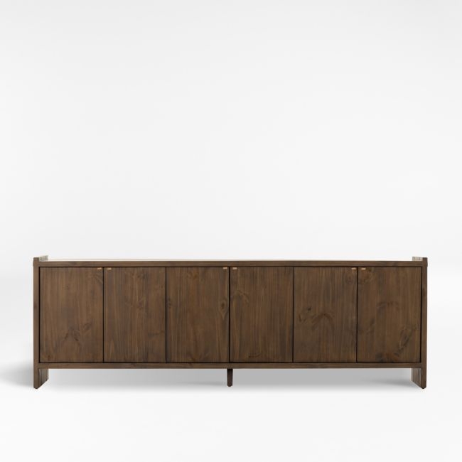 Oscar 78" Wood Storage Media Console - Image 0