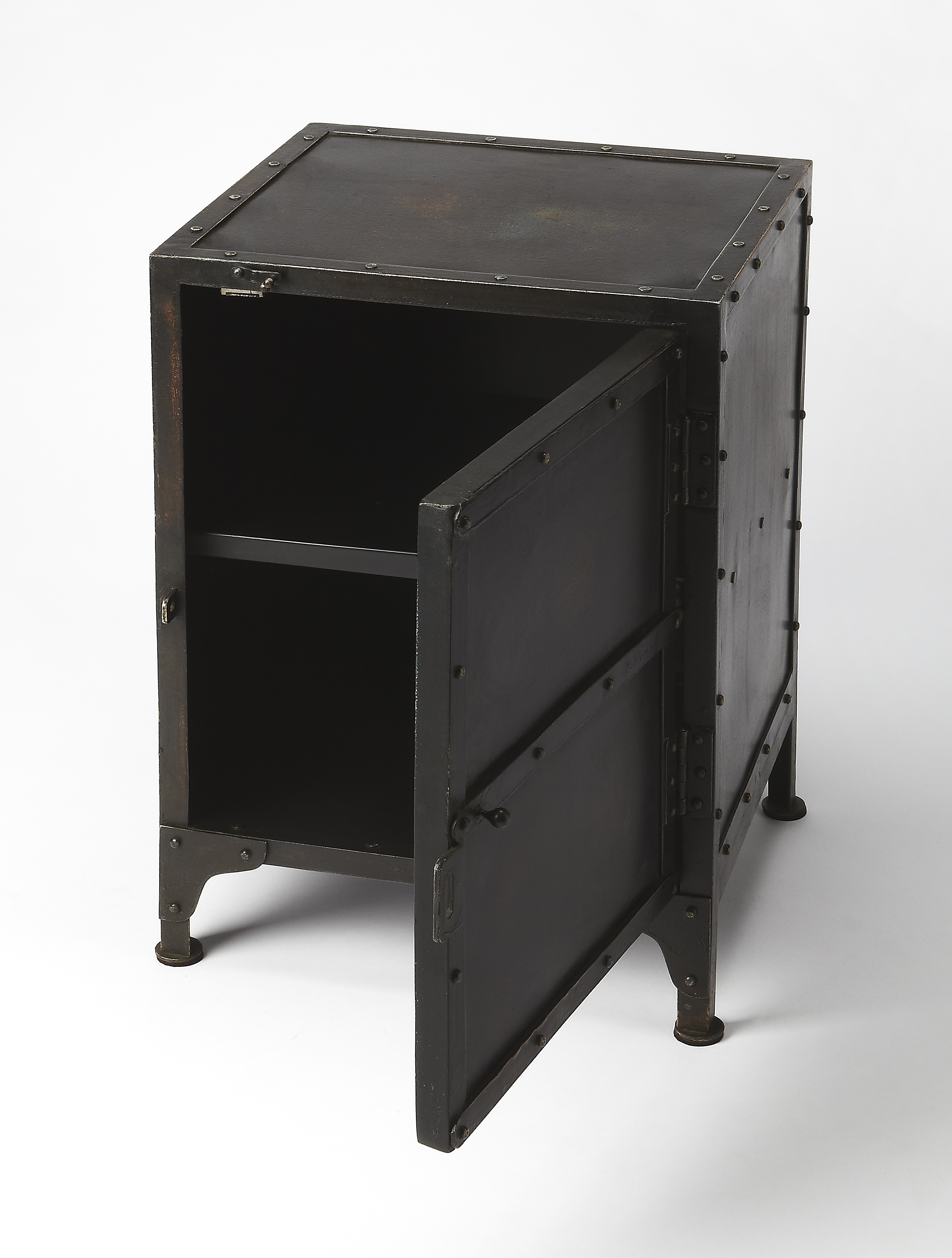 Owen Industrial Chic End Table - Image 1
