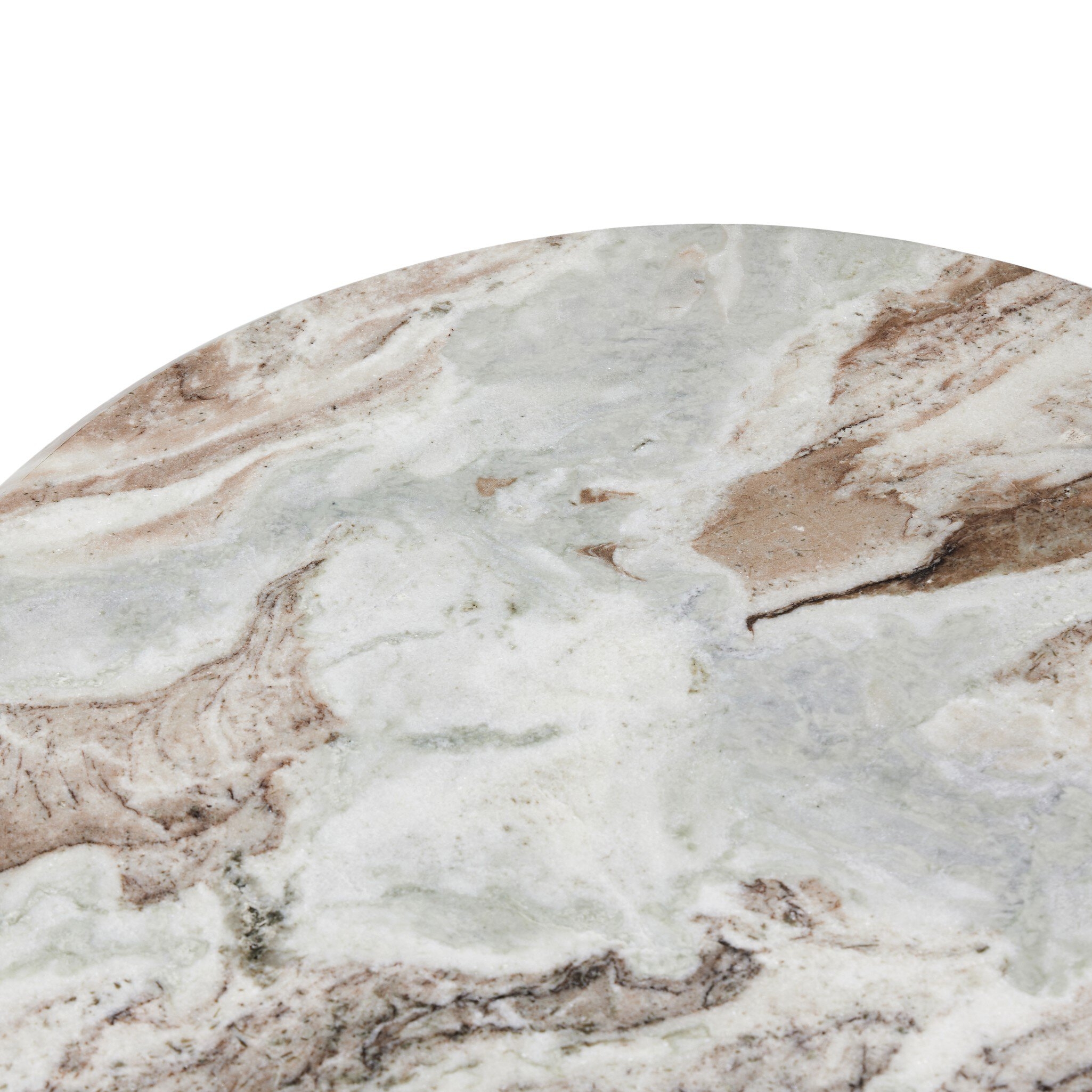 Dakota Nesting Coffee Table - Creamy Taupe Marble Solid - Image 8