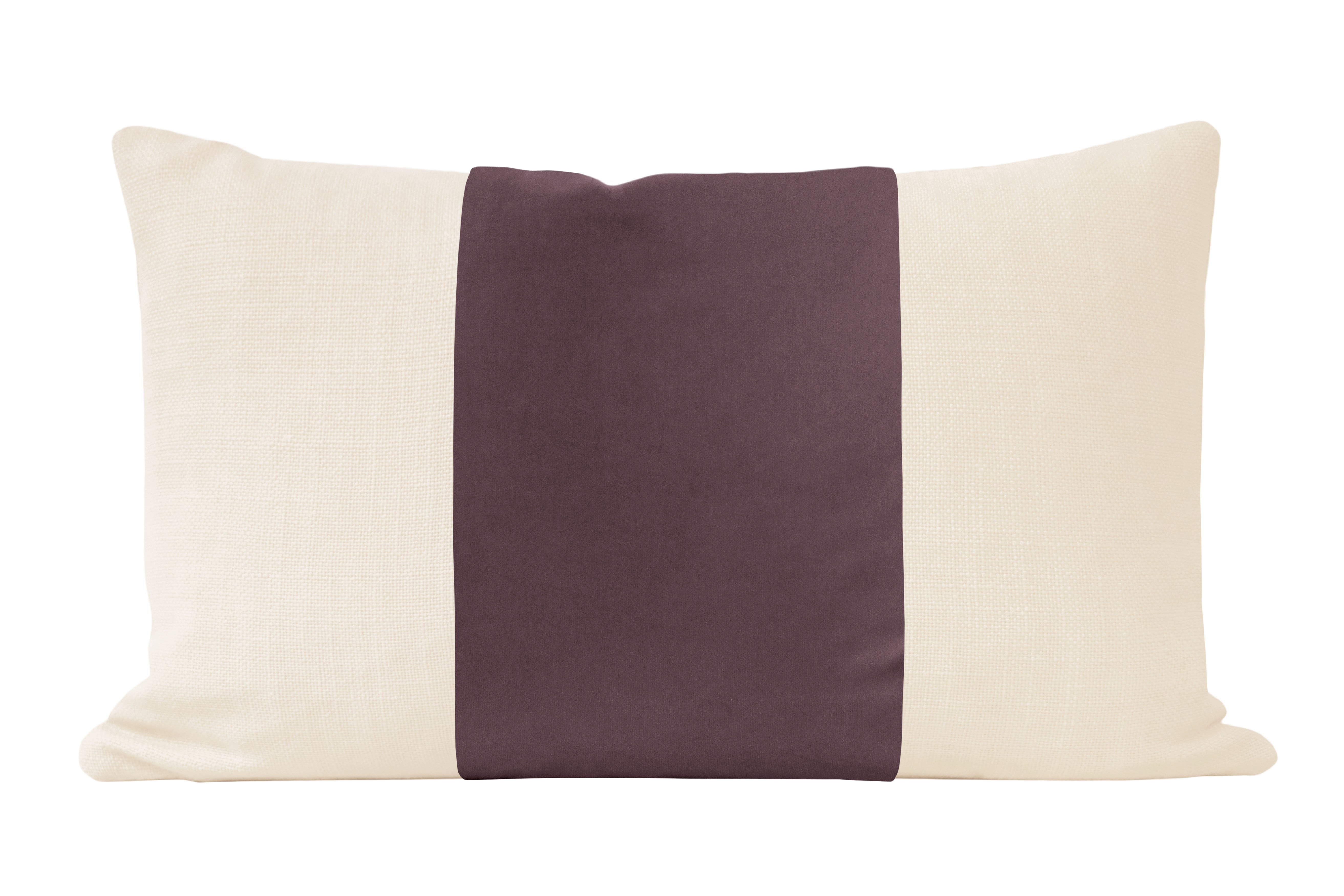 Studio Velvet Lumbar Pillow Cover, Smokey Amethyst, 18" x 12" - Image 0