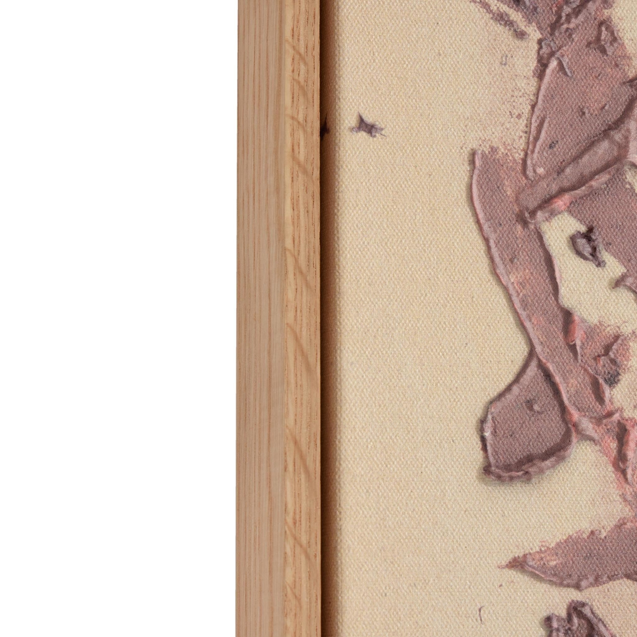 They Cling To The Rock No.6 by Tyler Guinn - Vertical Grain White Oak Floater - Image 5