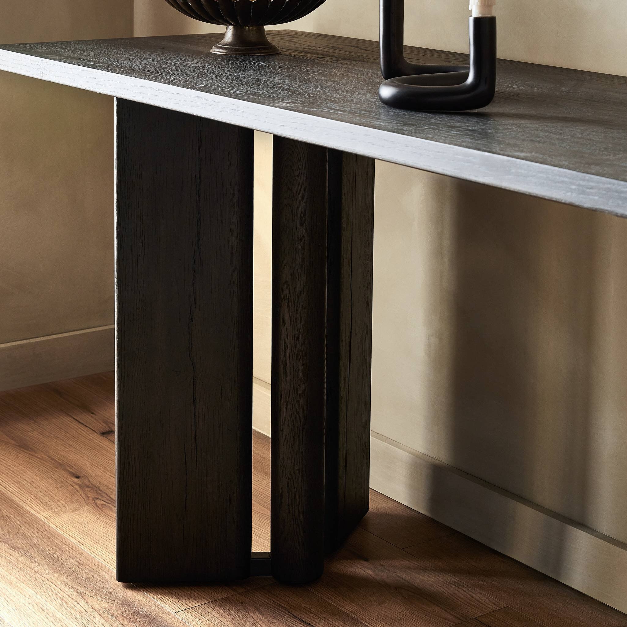 Huxley Console Table - Smoked Black Veneer - Image 11