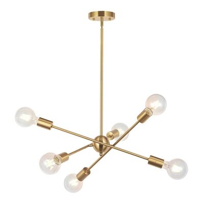 Hairston 6 - Light Sputnik Sphere Chandelier - Image 0