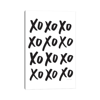 XO - Wrapped Canvas Textual Art Print - Image 0
