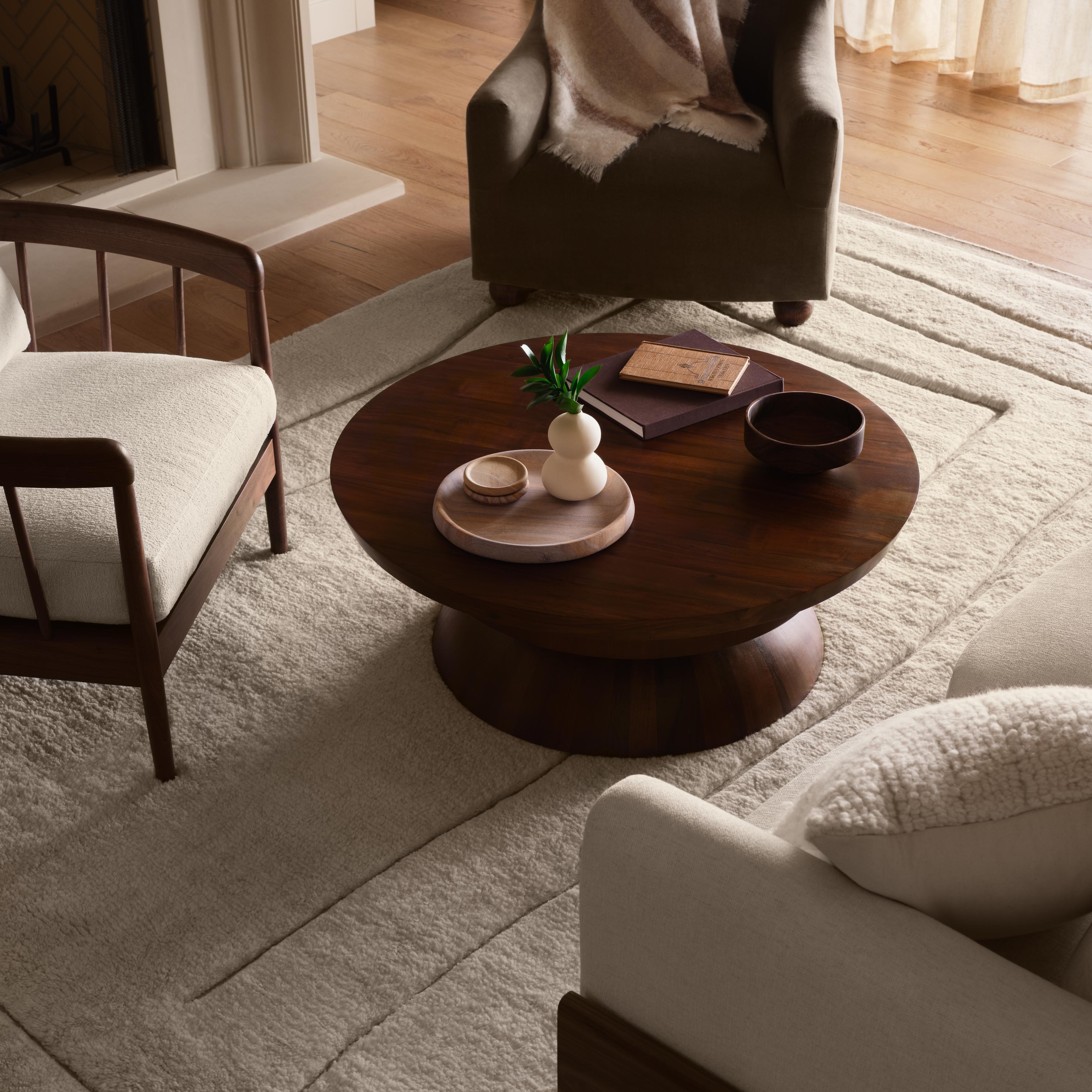 The Citizenry Ishir Hand-Knotted Area Rug | 10' x 14' | Sand - Image 1