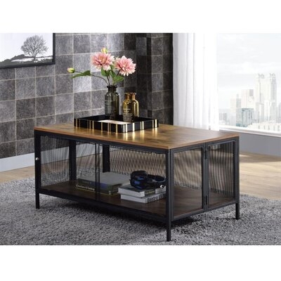 Courteney 4 Legs Coffee Table with Storage - Image 0