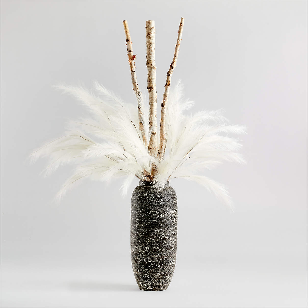 Faux Ivory Pampas Grass Bunch - Image 6
