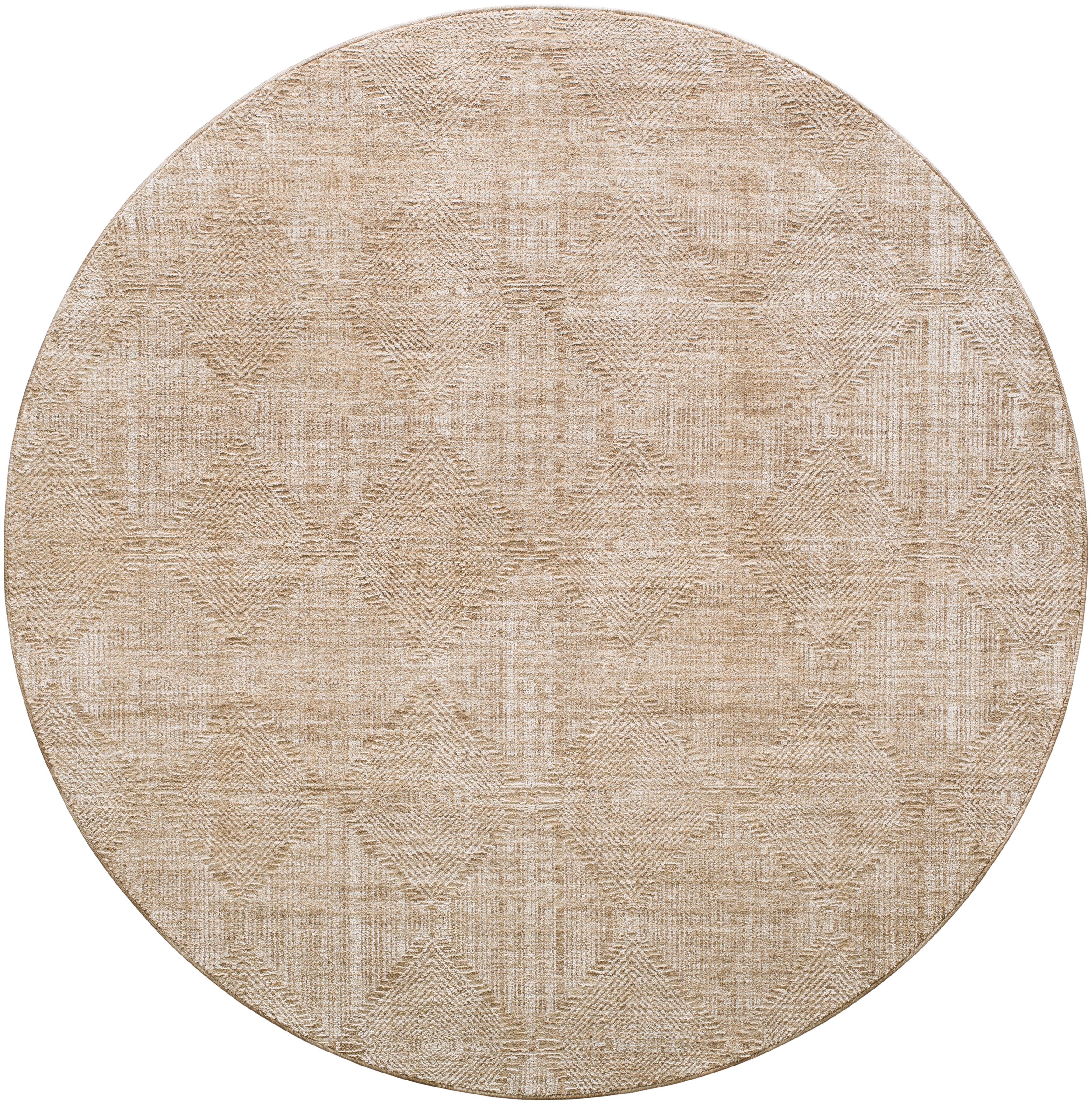Masterpiece Beige Indoor 5' x 7'5" Machine Woven Rug - Image 0
