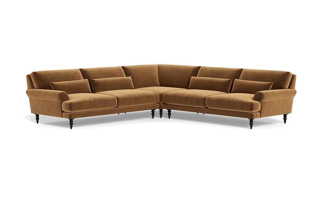 Maxwell Corner 4-Seat Sectional Sofa by Apartment Therapy - Image 2