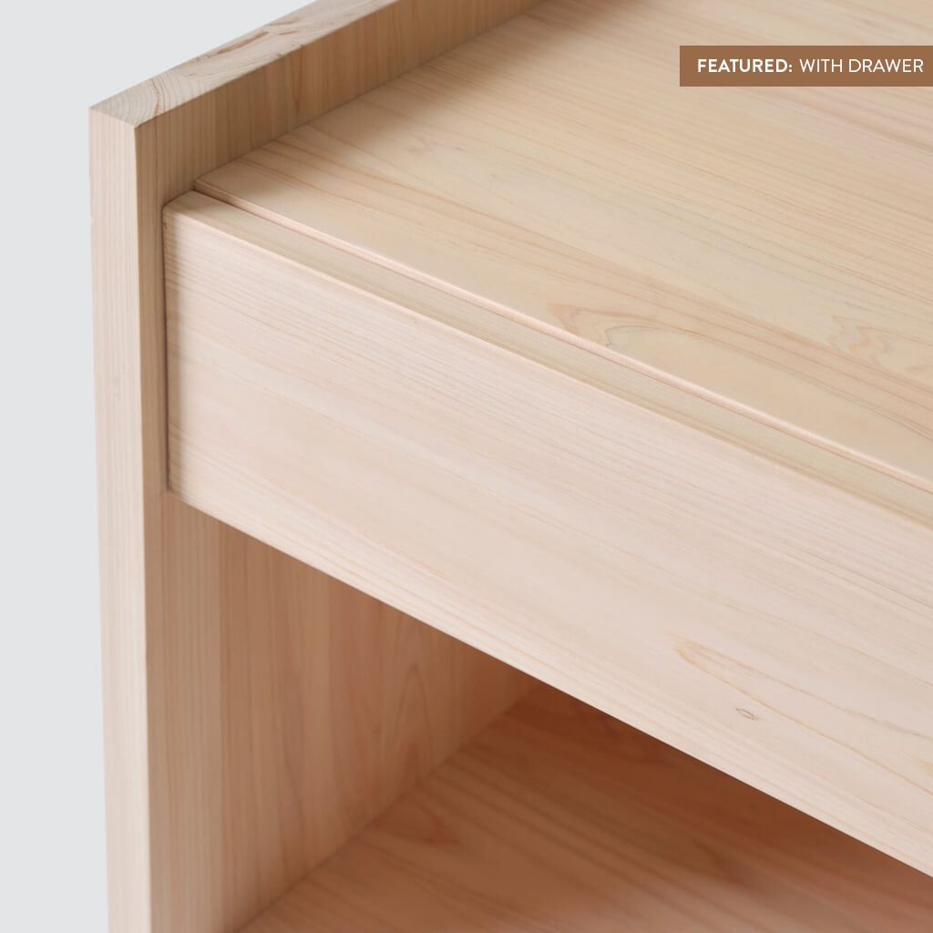 The Citizenry Hinoki Wood Nightstand | Light Wood - Image 7