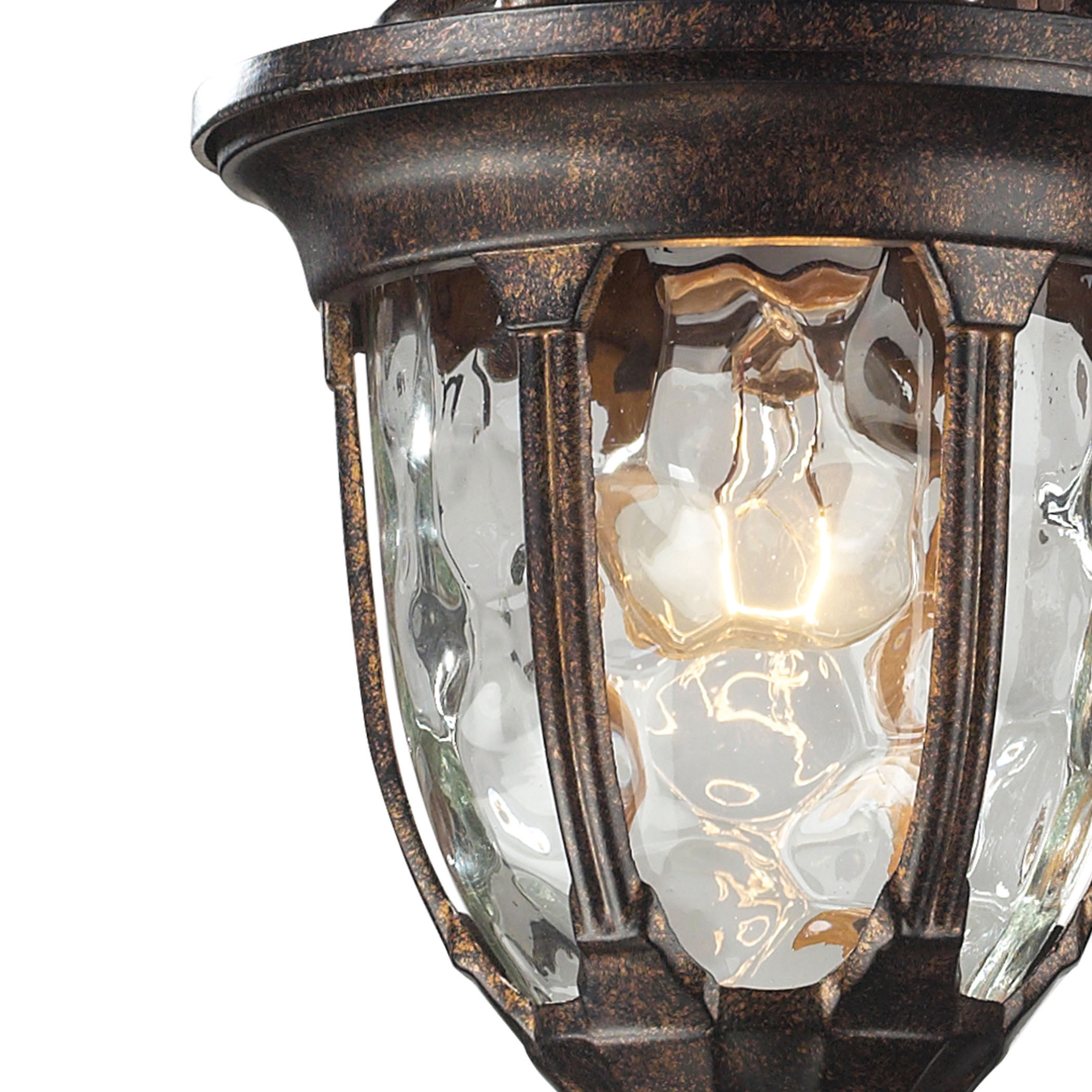 Glendale 14'' High 1-Light Outdoor Sconce - Regal Bronze - Image 1