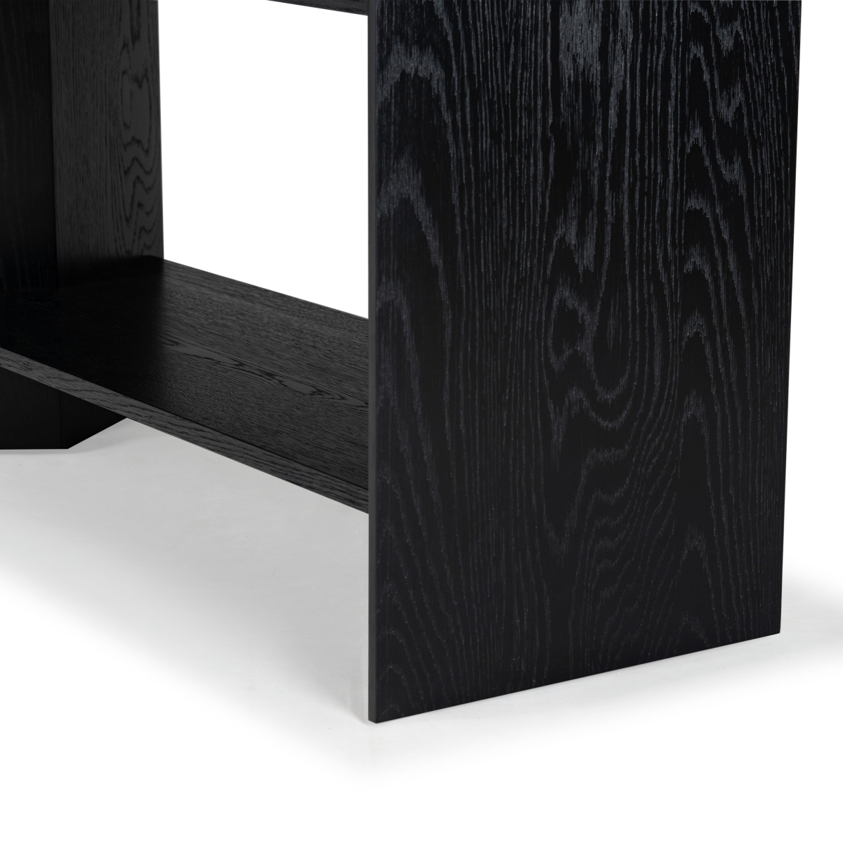 Norrington 5 Shelf Bookshelf - Black - Image 3