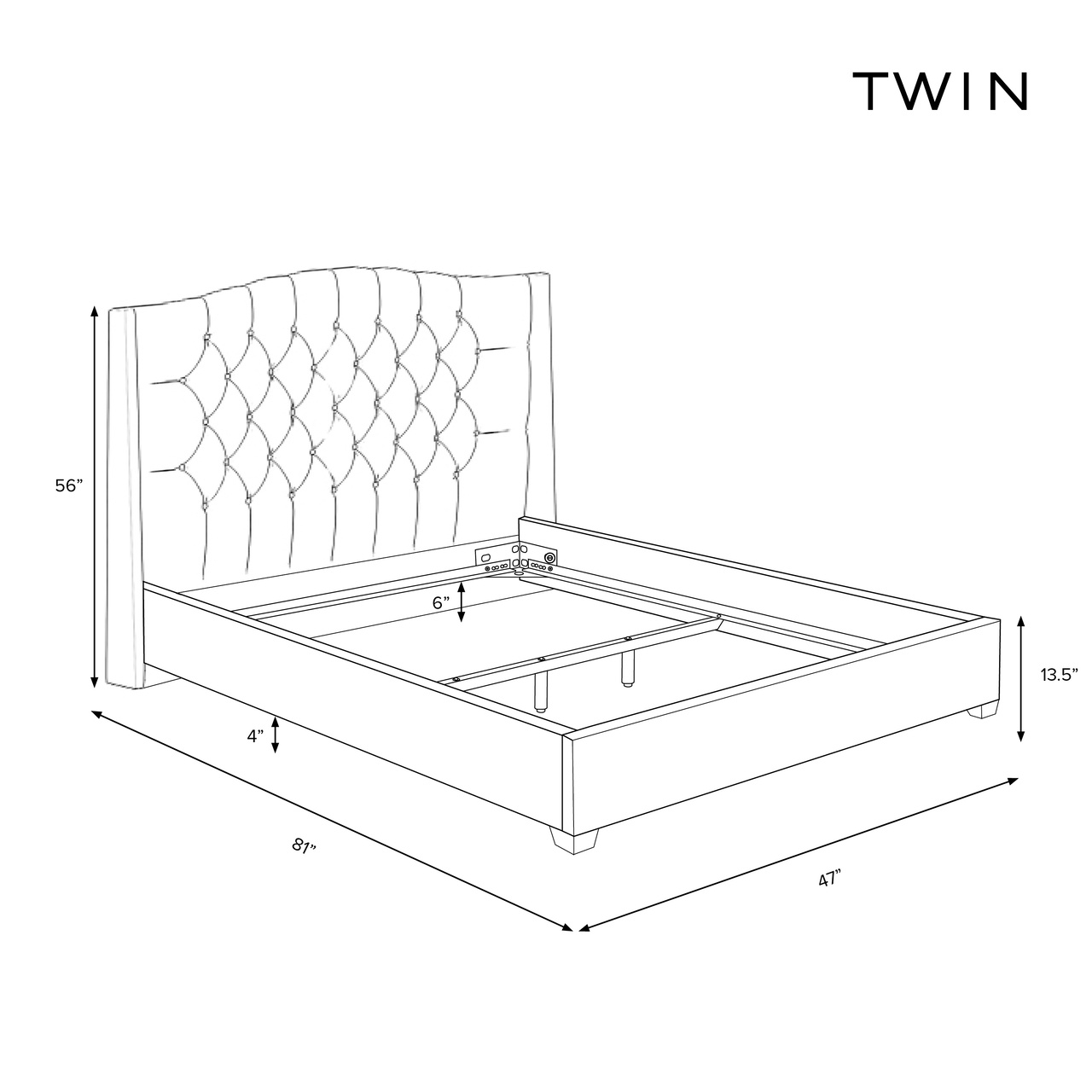 Lena Bed - Image 5