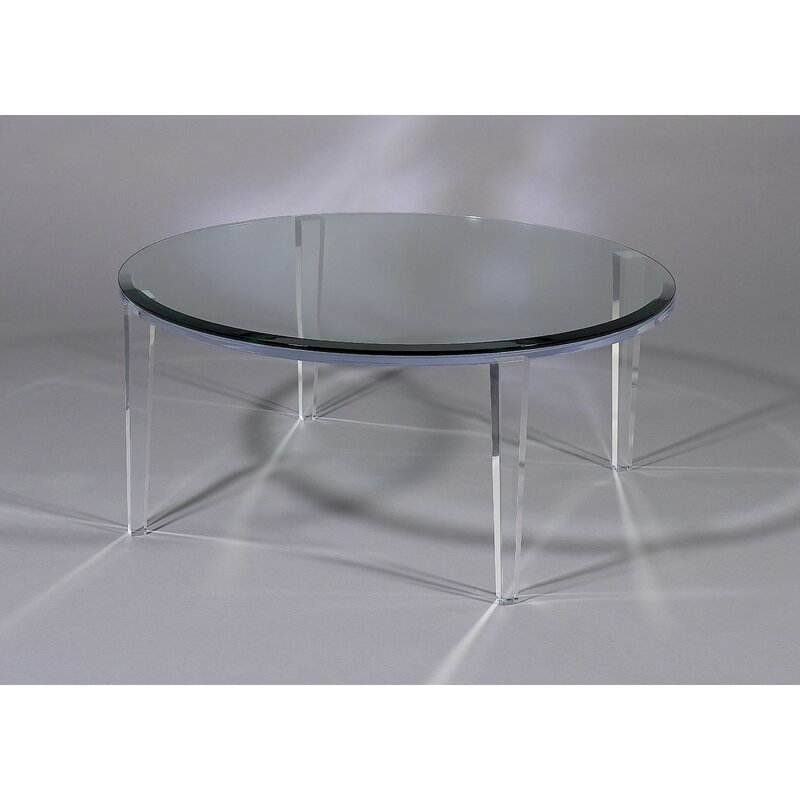 Shahrooz Angelo Coffee Table with Glass Top - Image 0