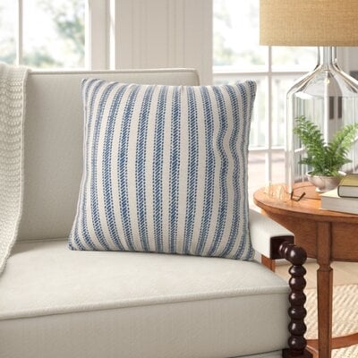 Percy Square Cotton Pillow Cover - Image 0