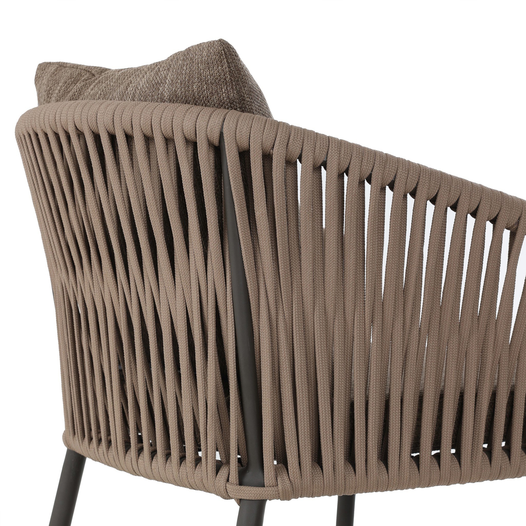 Porto Outdoor Bar & Counter Stool - Ellor Brown - Image 11