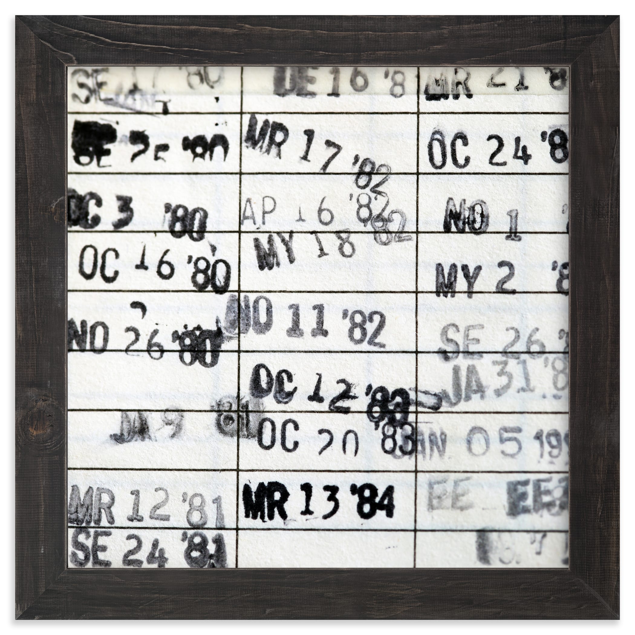 Date Due Limited Edition Fine Art Print 2 - Image 0