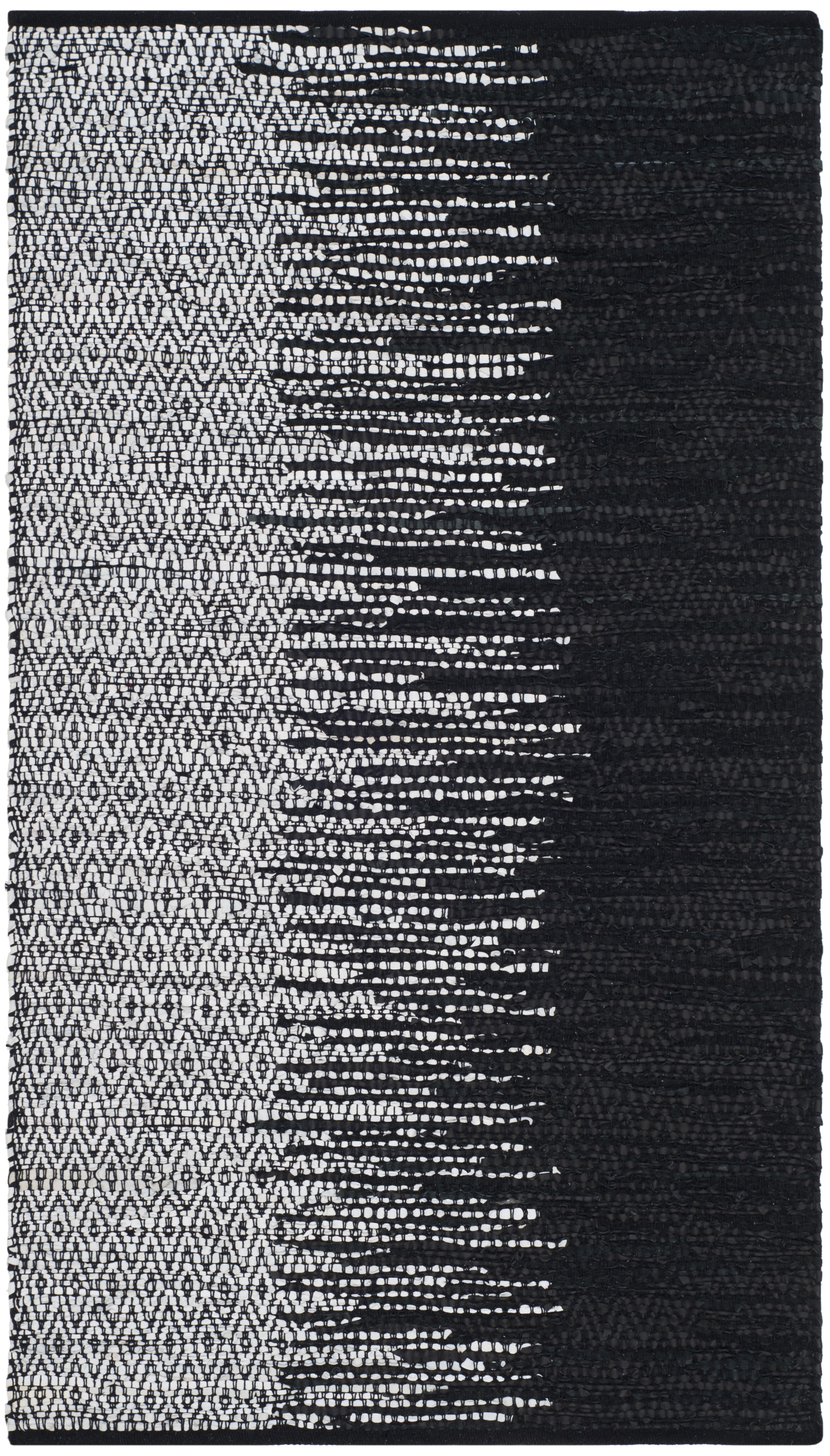 Arlo Home Hand Woven Area Rug, VTL388C, Light Grey/Black,  3' X 5' - Image 0