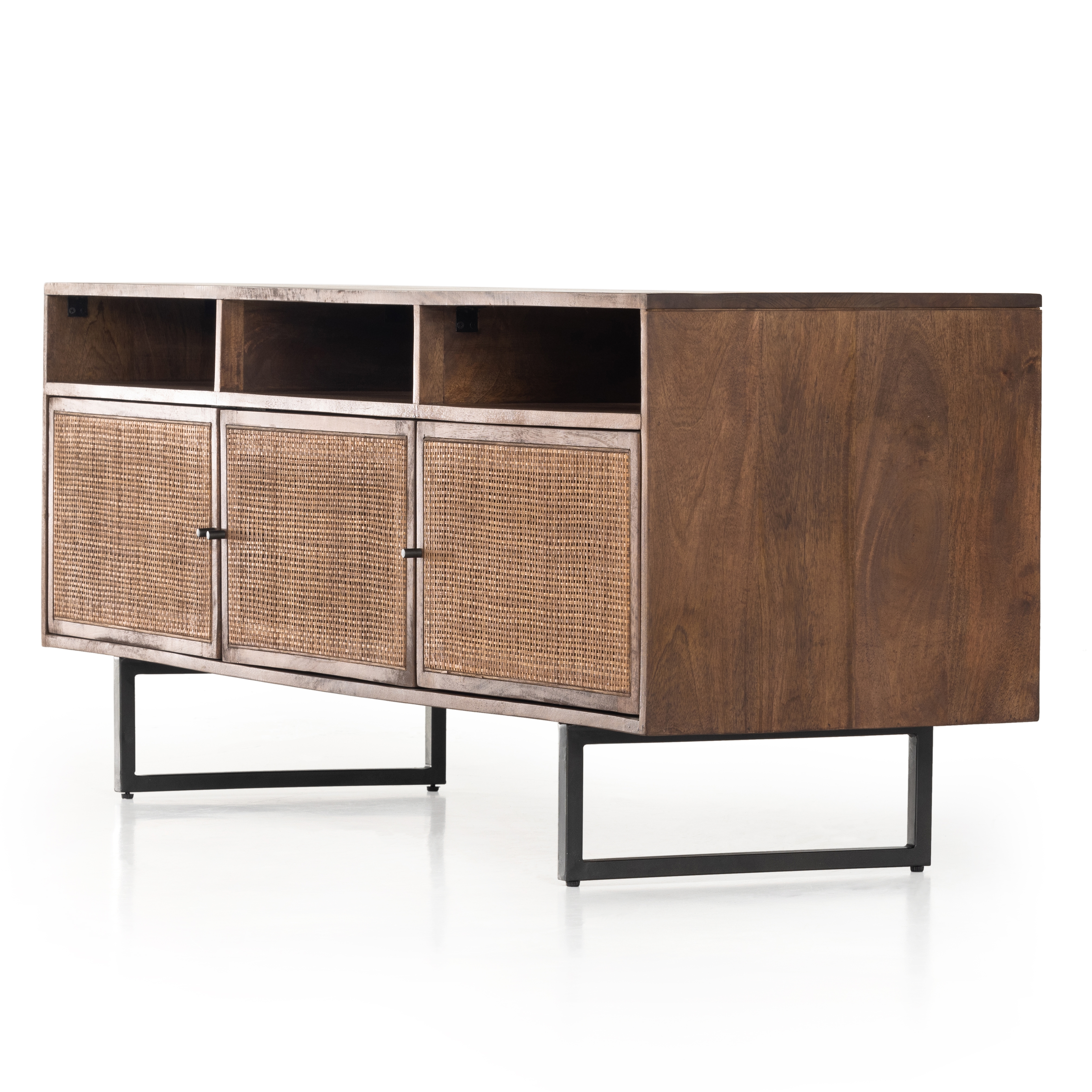 Carmel Media Console - Brown Wash - Image 2